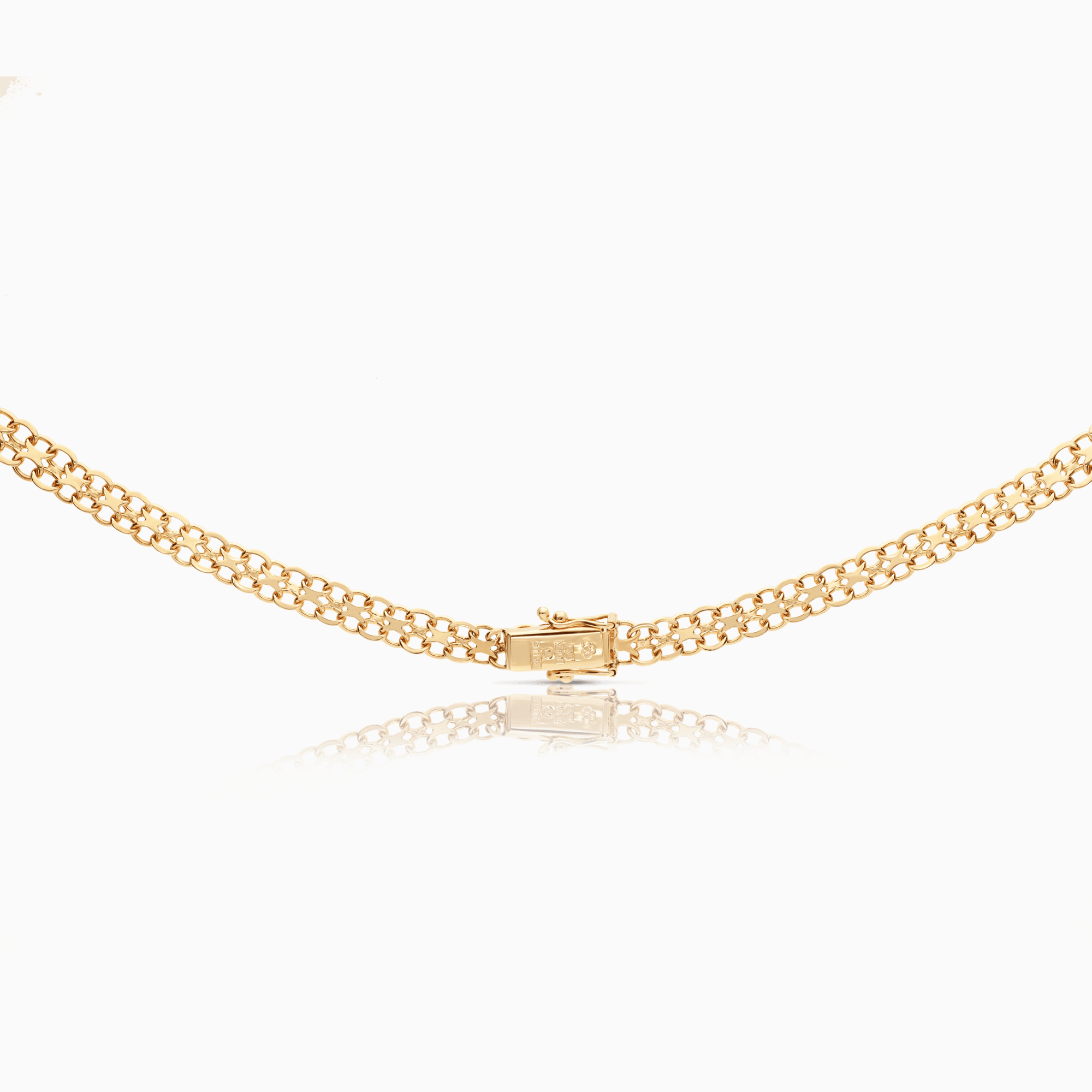 X-link necklace 18.35g 18K gold