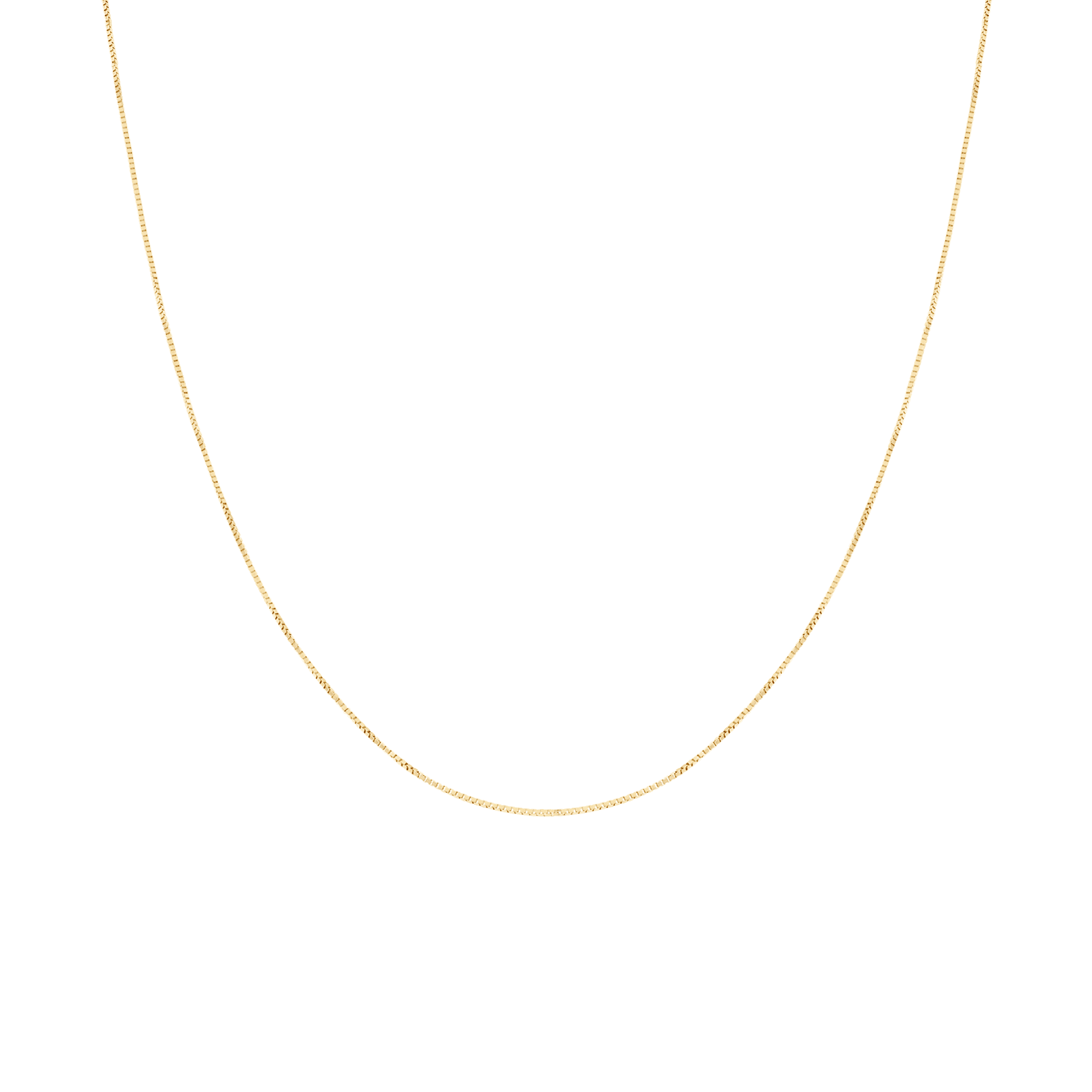 Box Chain 38.5cm 18K gold