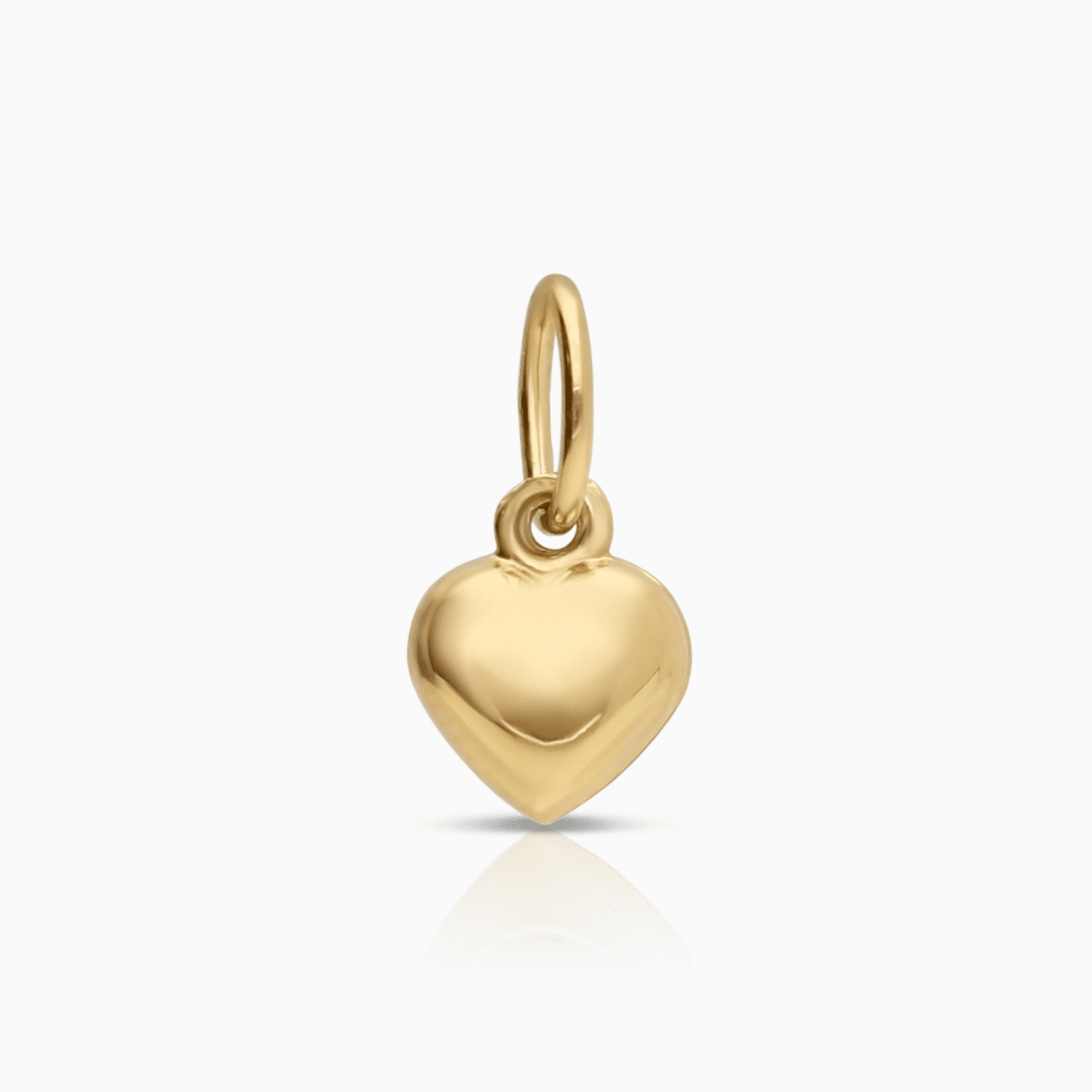Pendant heart 0.18g 18K gold