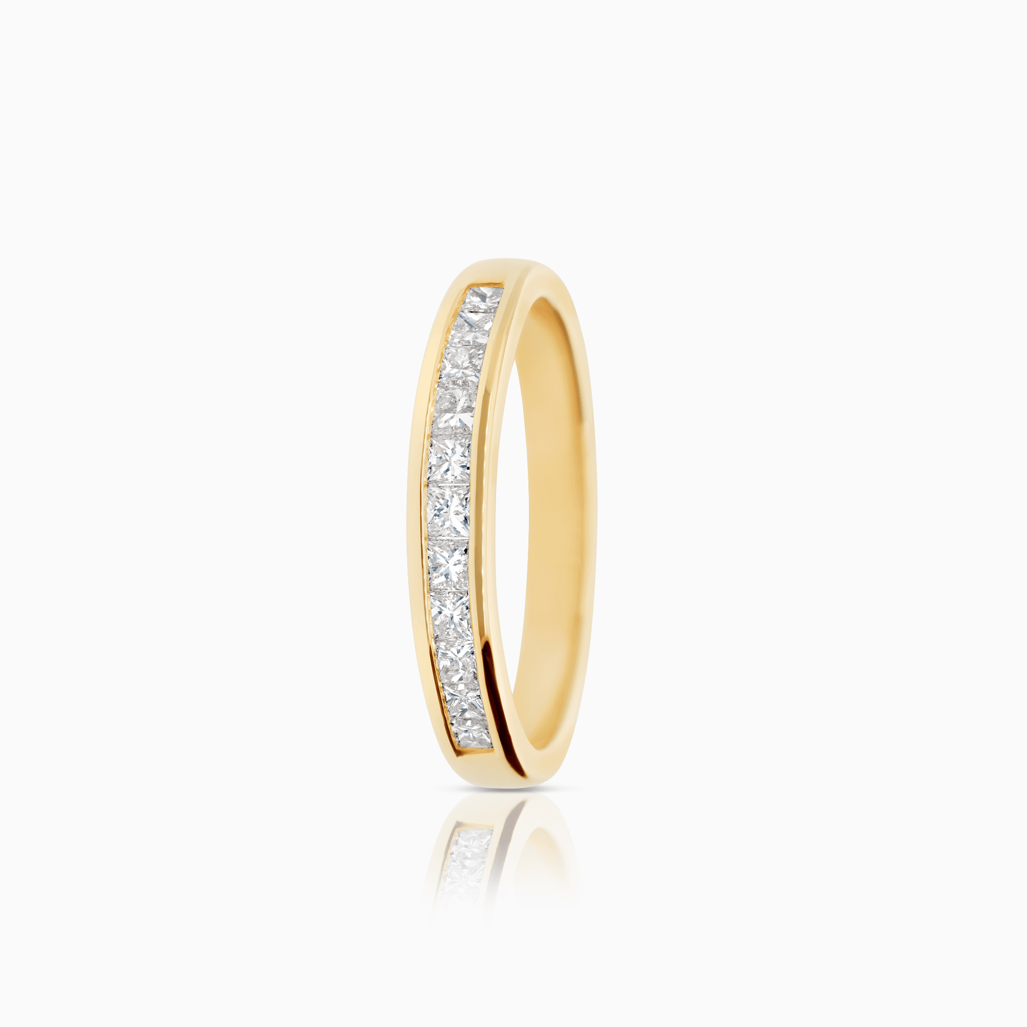 Half-eternity 0.44ct 18K