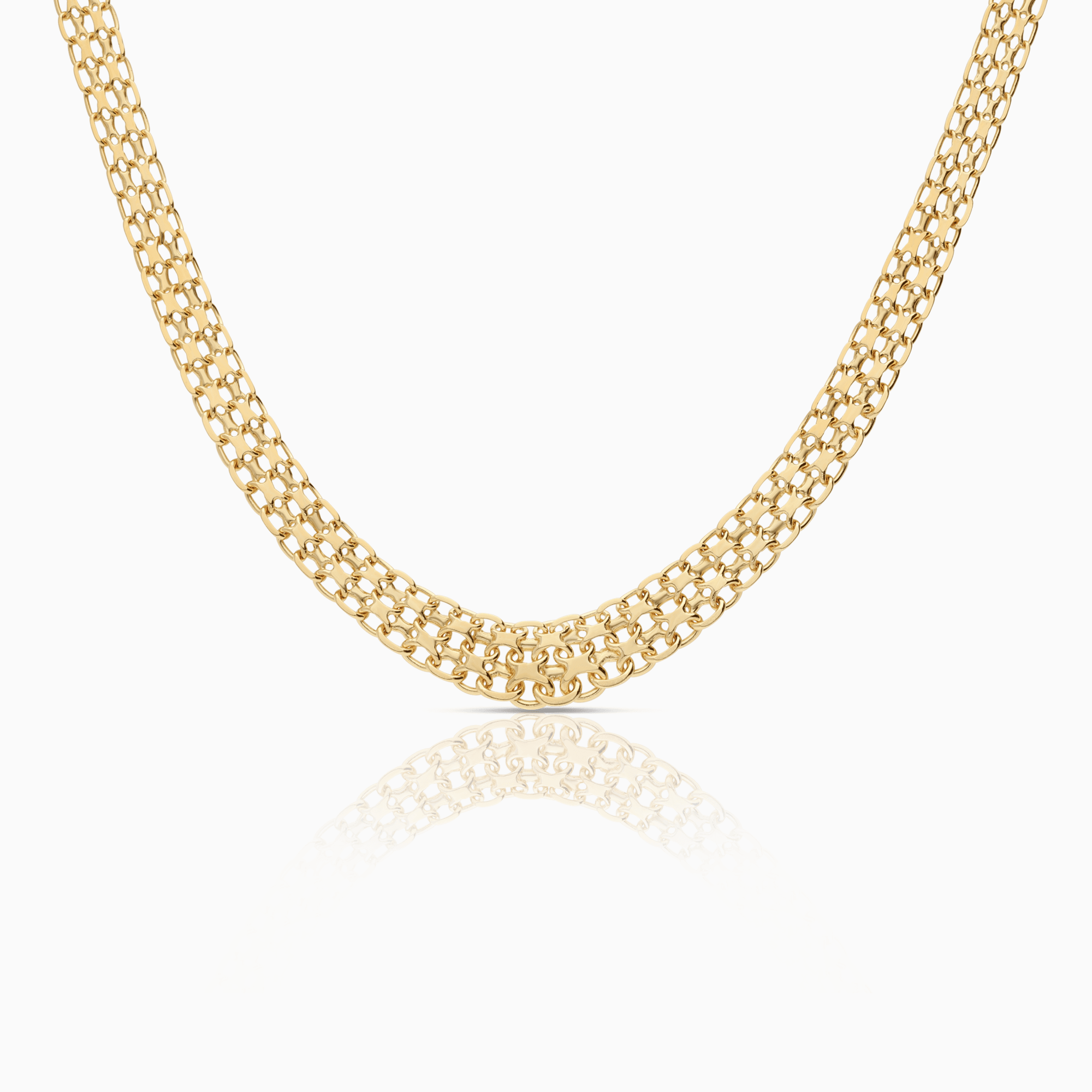 X-länk halsband 22,25g 18K guld