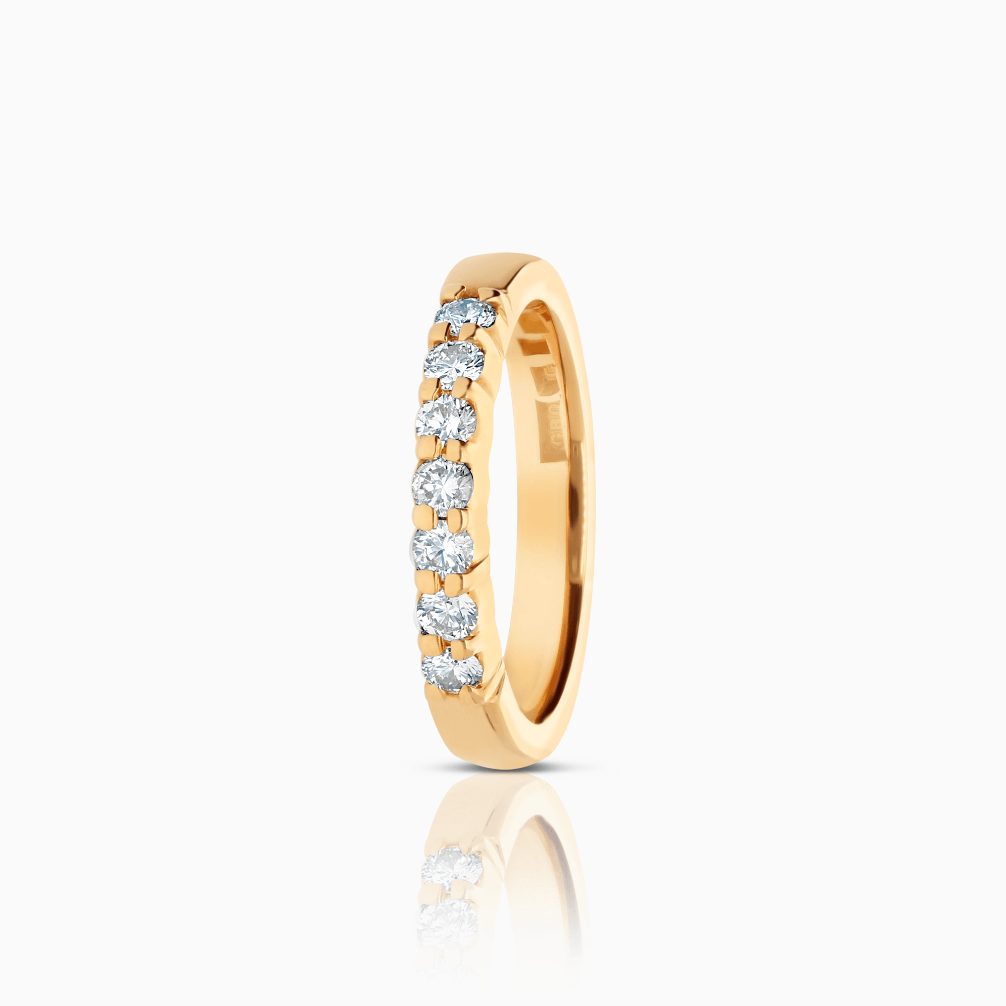 Alliansring 0,33ct 18K guld