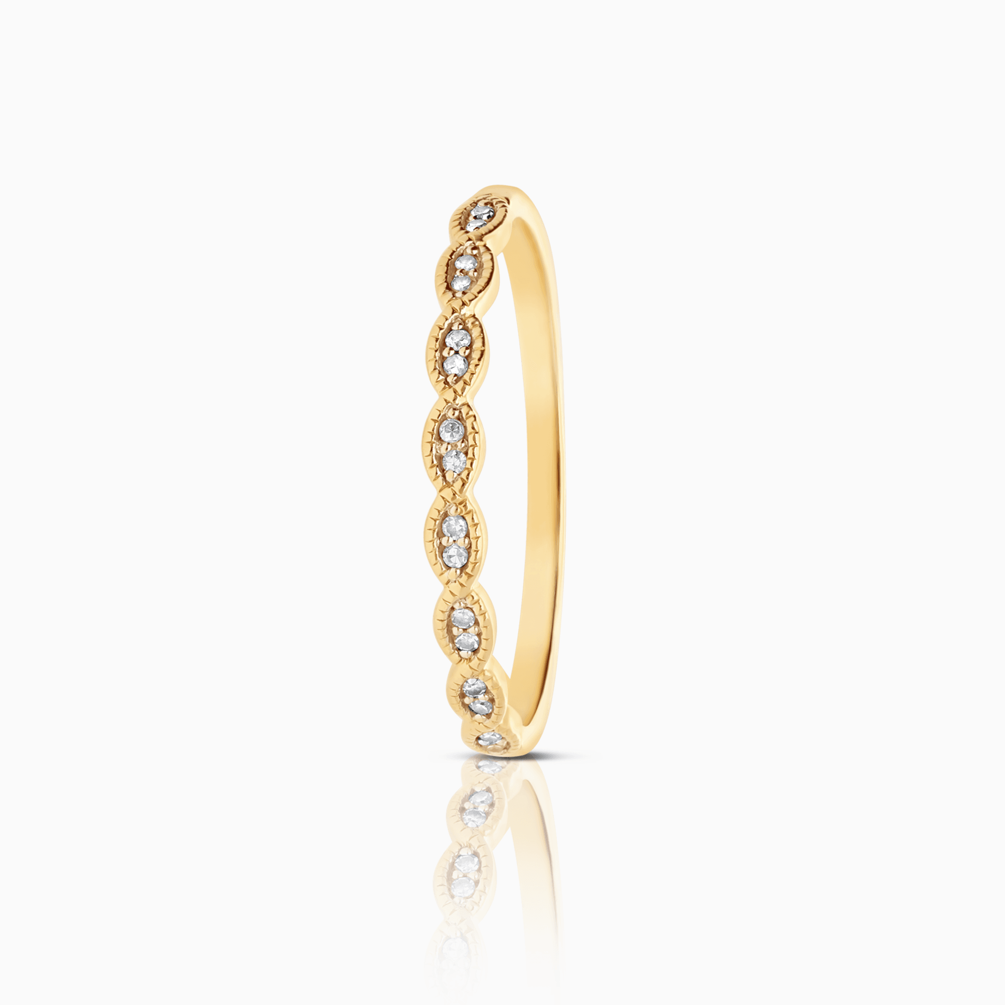 Eternity Ring 0.05ct 18K gold