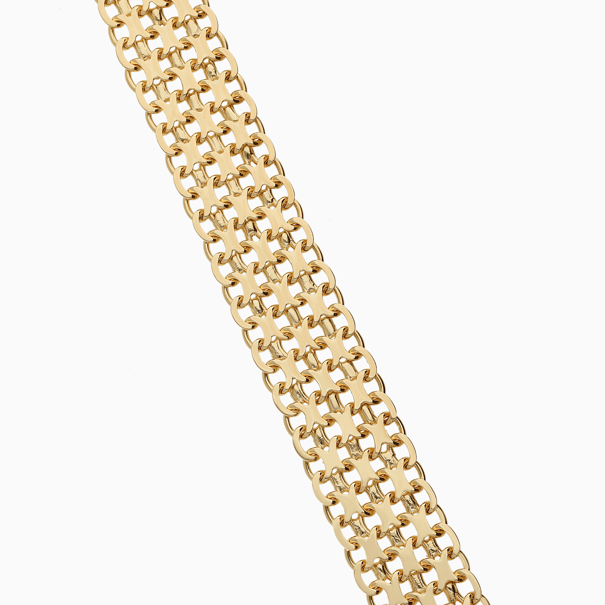 Armband x-länk 36,28g 18K guld