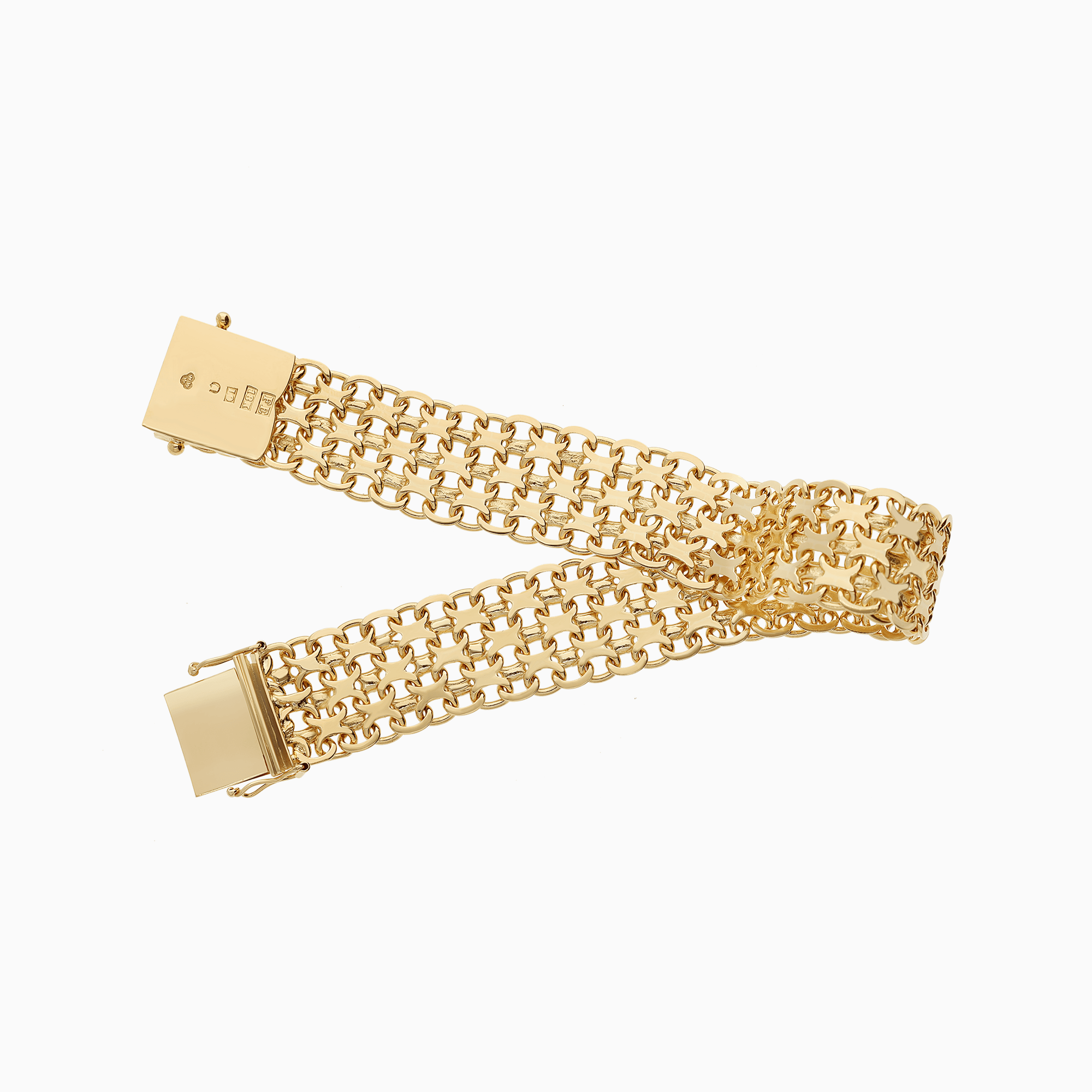 Armband x-länk 36,28g 18K guld