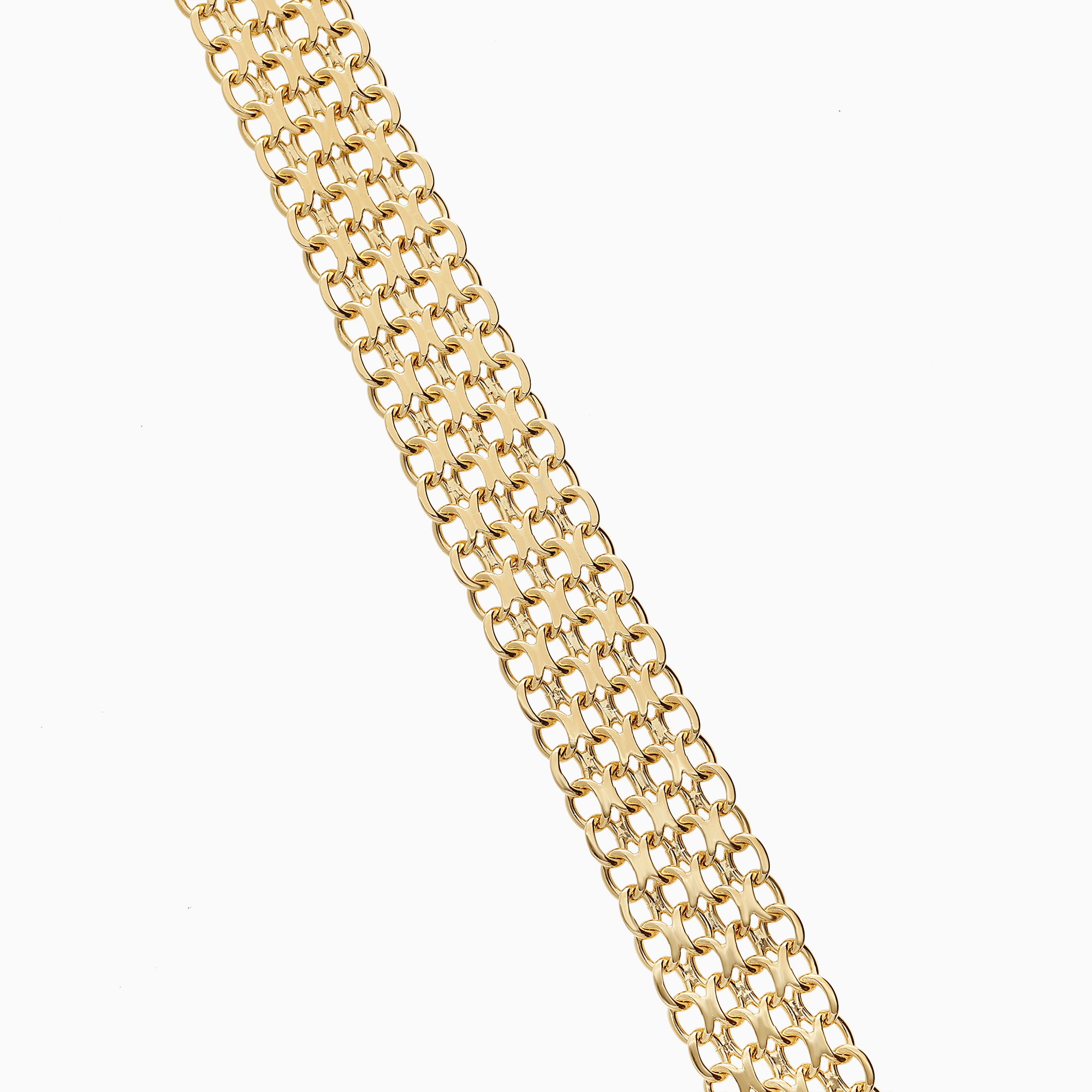 X-link bracelet 21.75g 18K gold