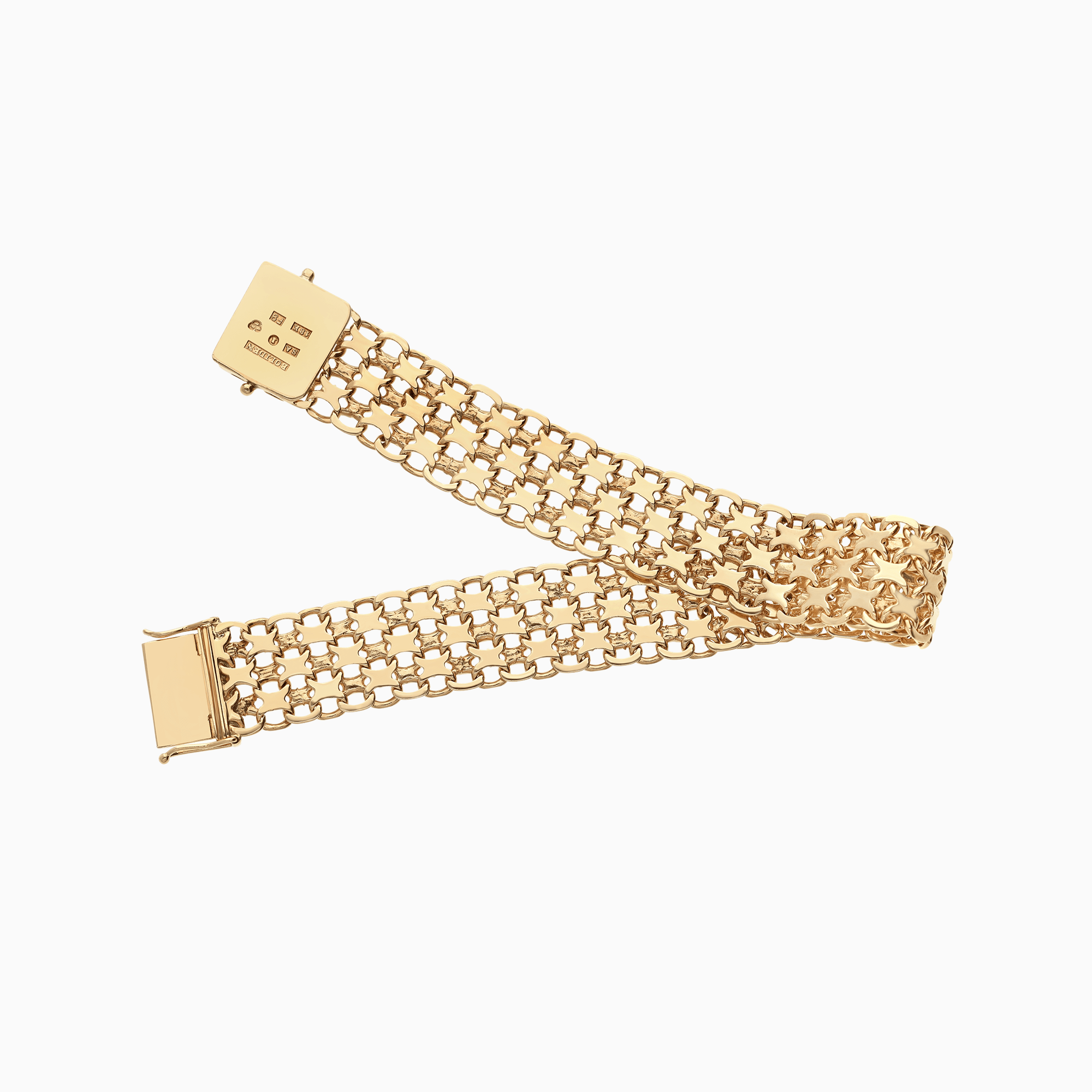 Armband x-länk 24,62g 18K guld