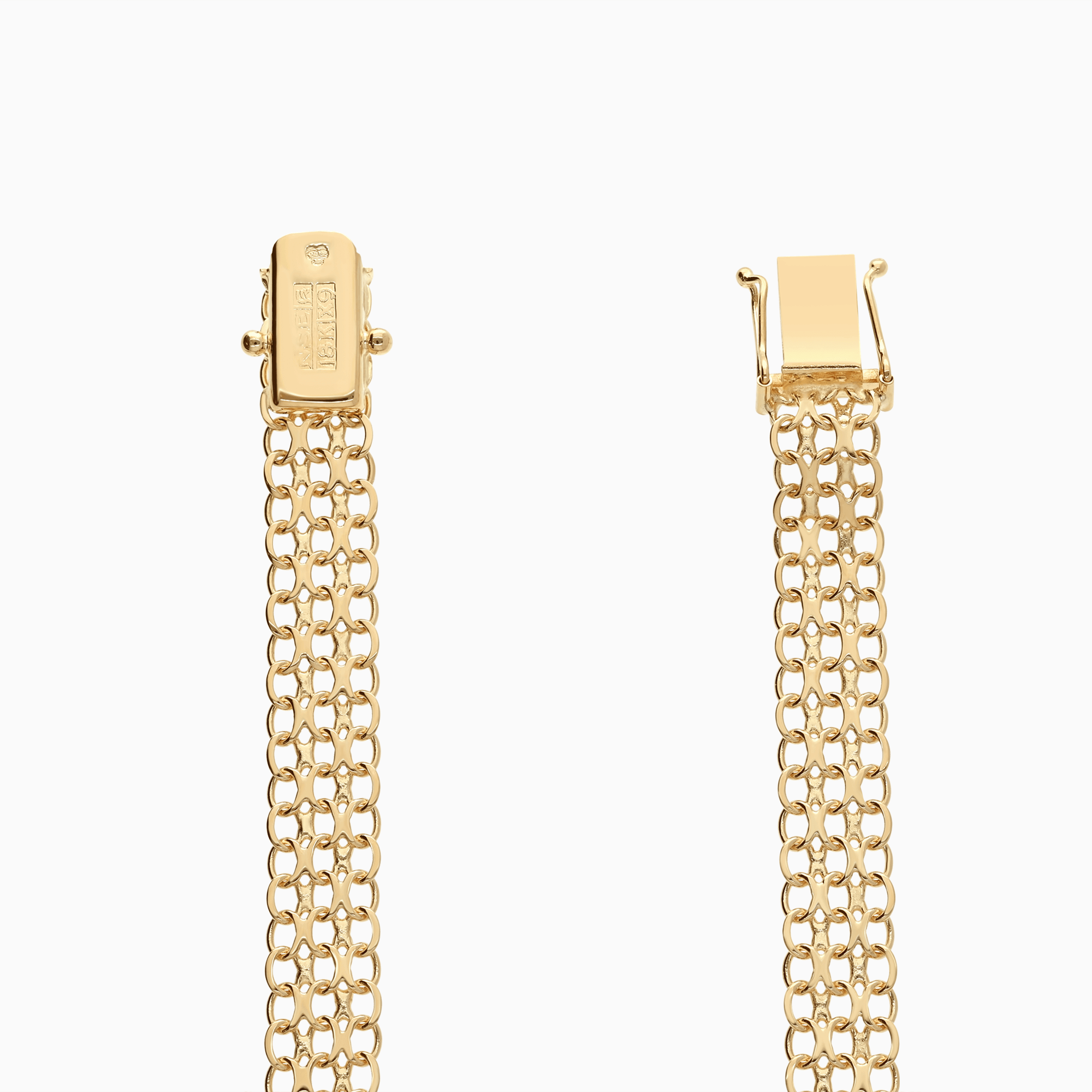 X-länk armband 9,78g 18K guld