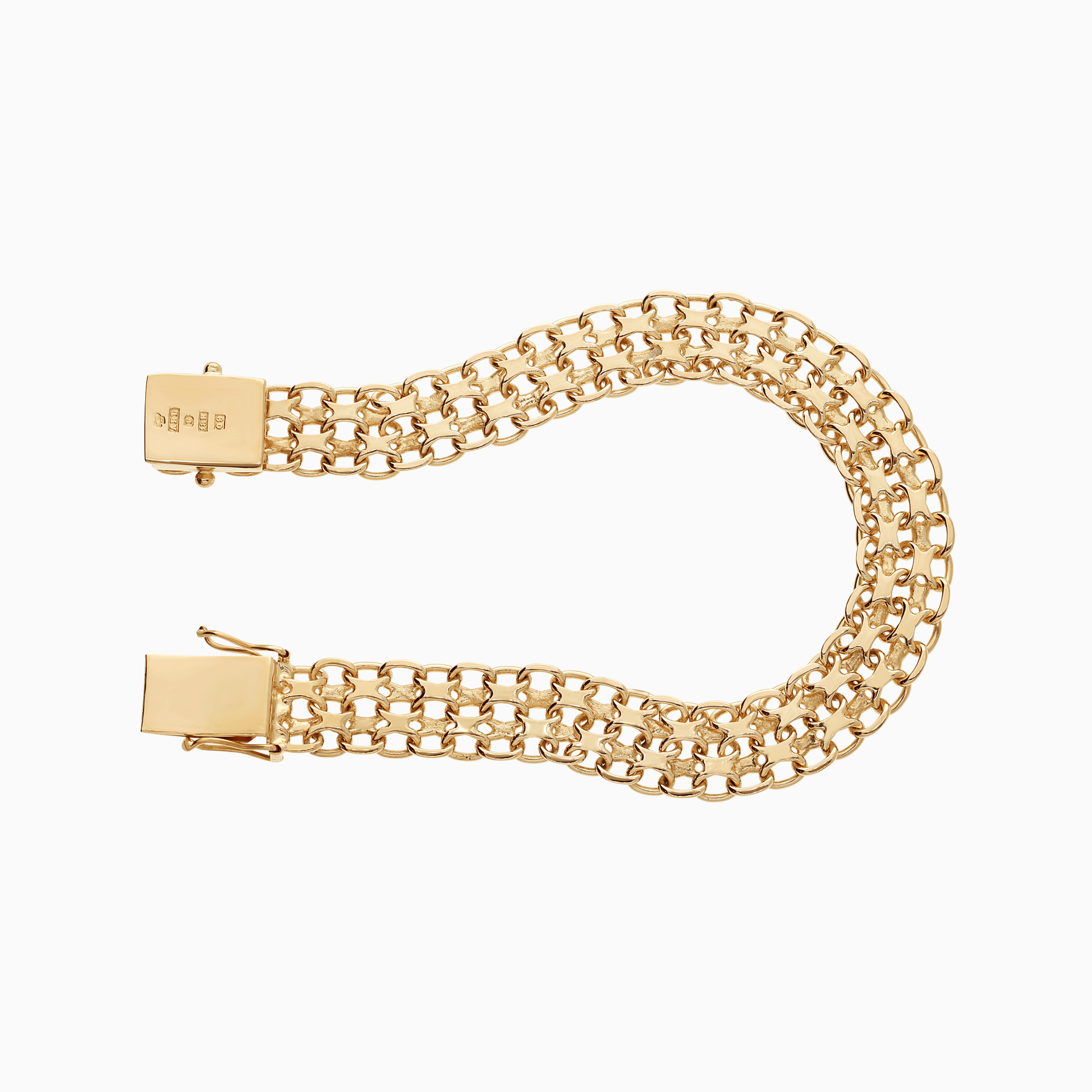 X-länk armband 25,01g 18K guld