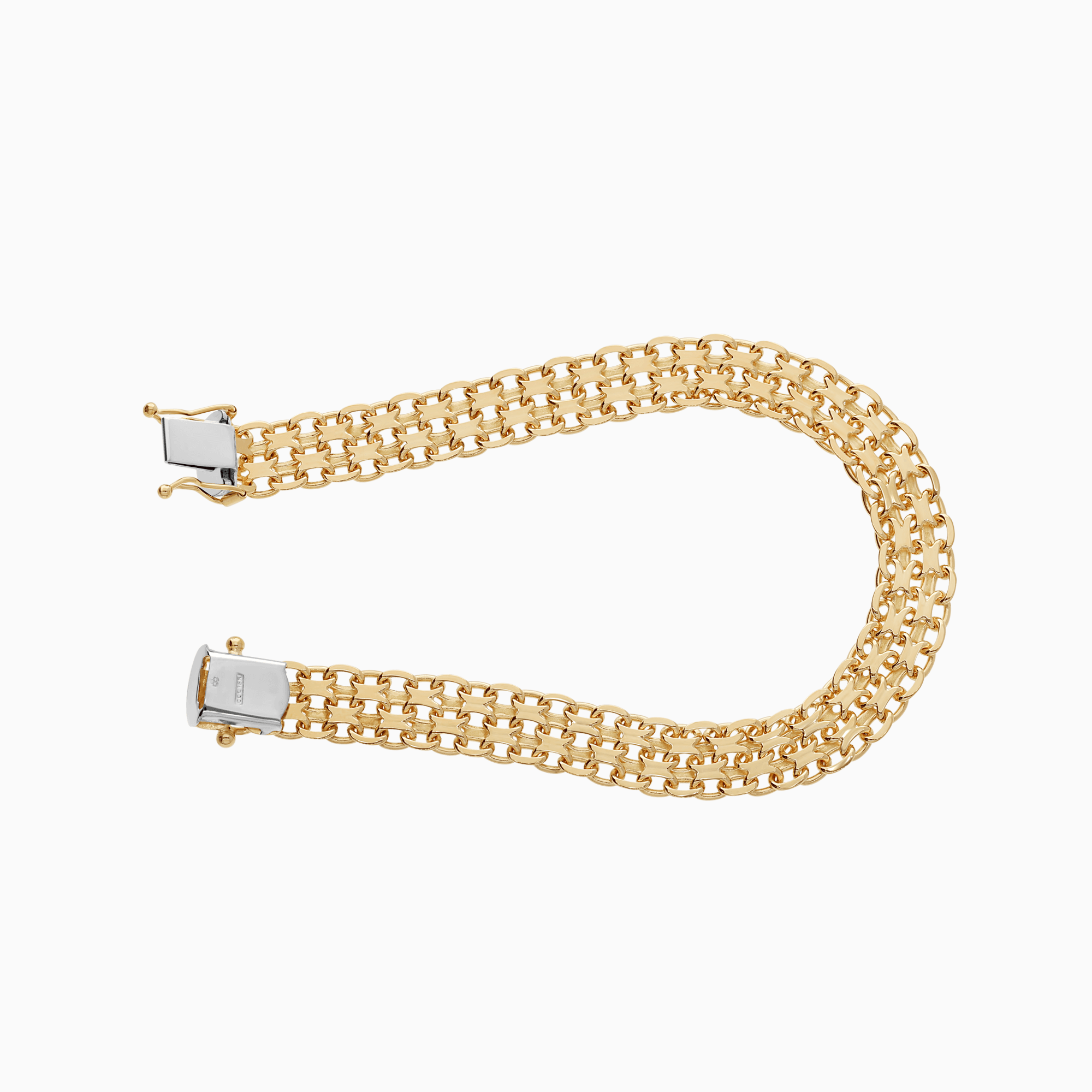 X-link bracelet 15.08g 18K gold