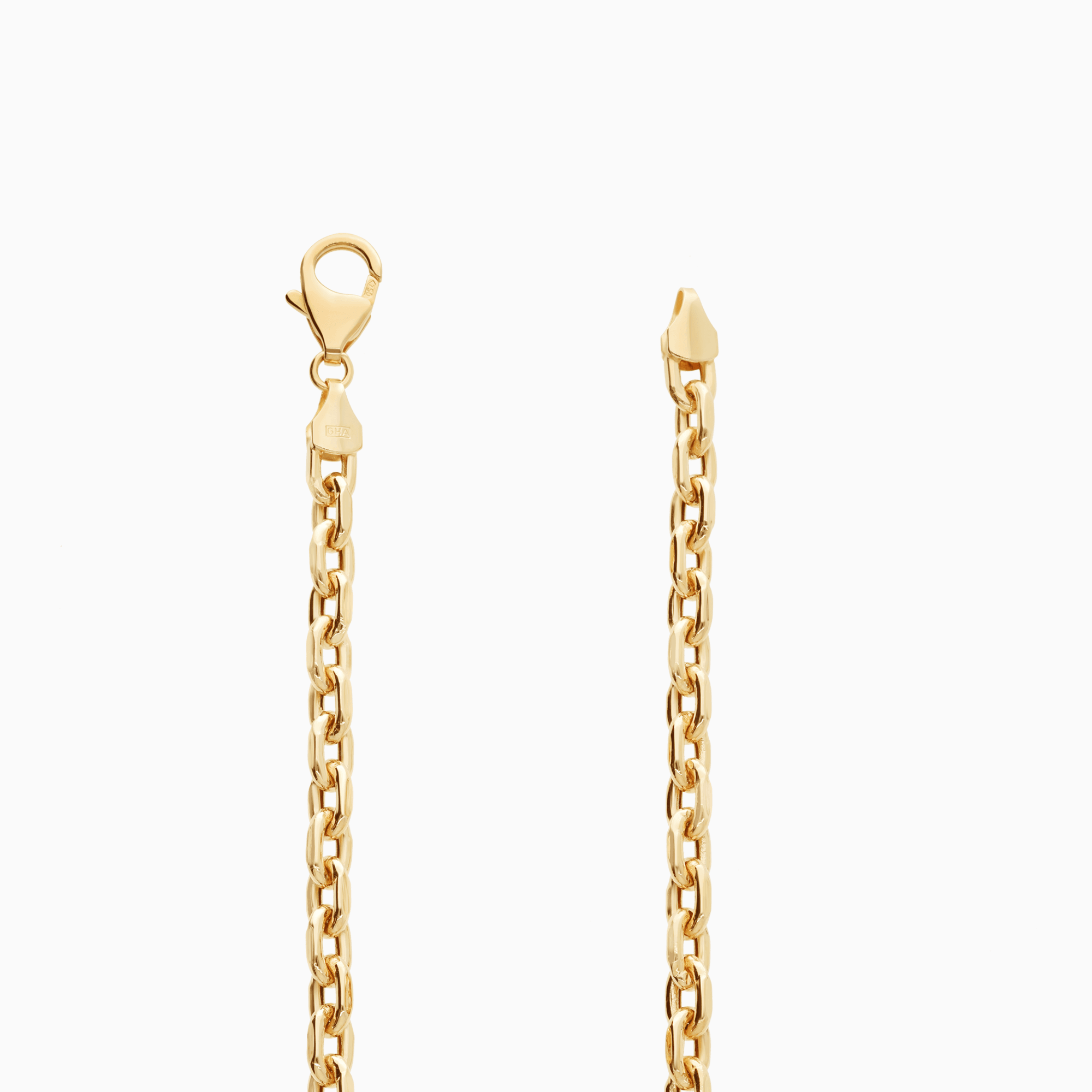Cable bracelet 6.80g 18K gold