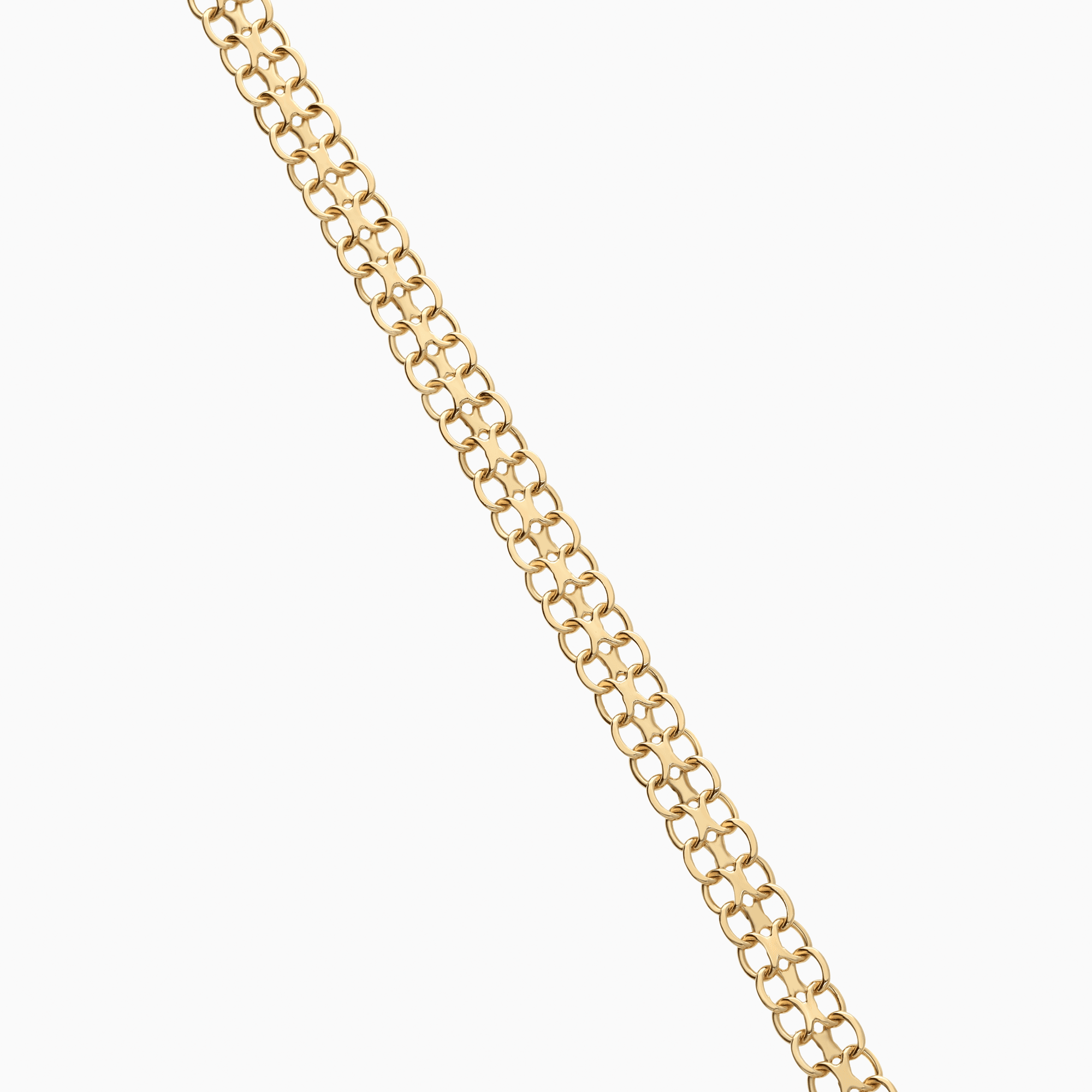 Bracelet X-link 8.0g 18K gold