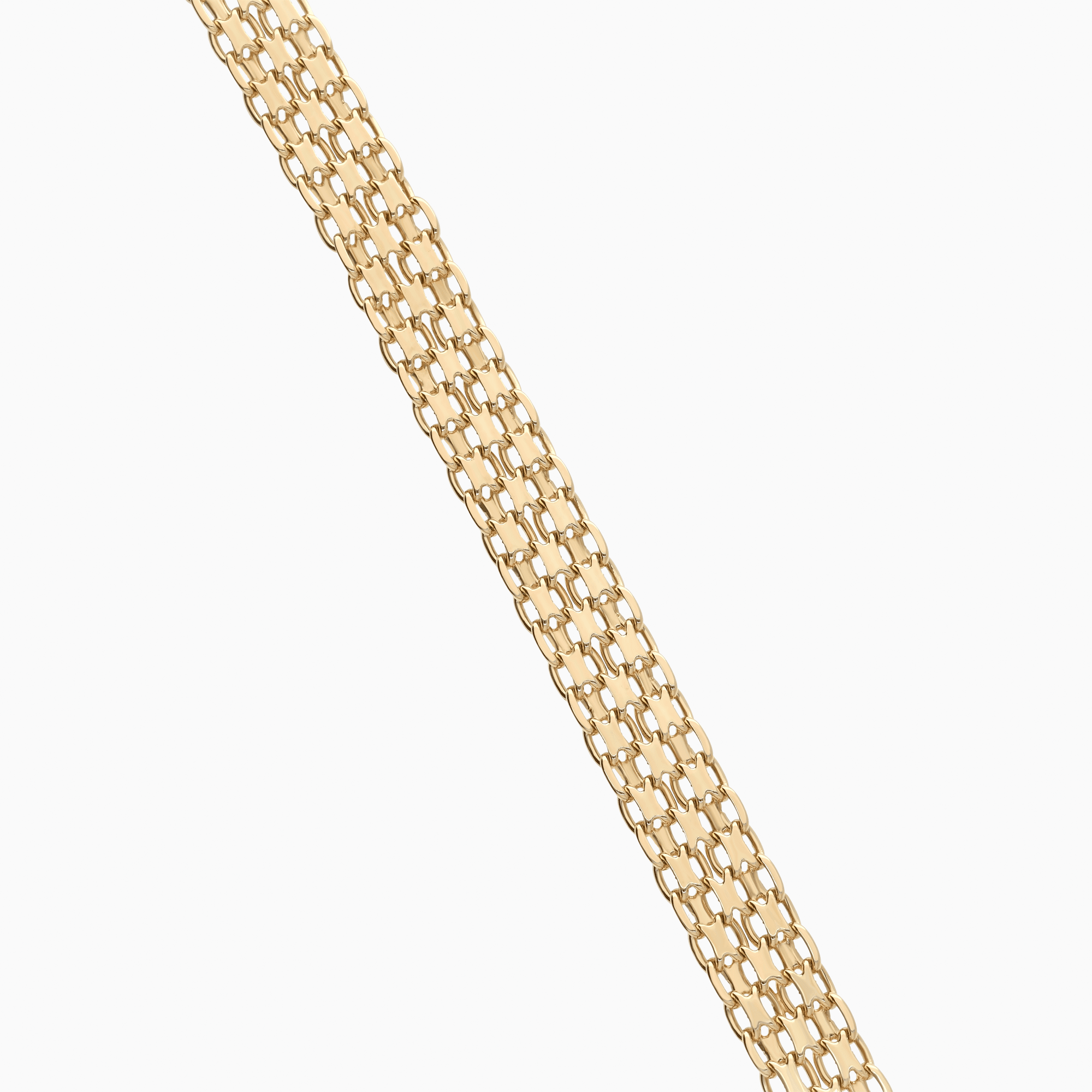 Bracelet x-link 17.94g 18K gold