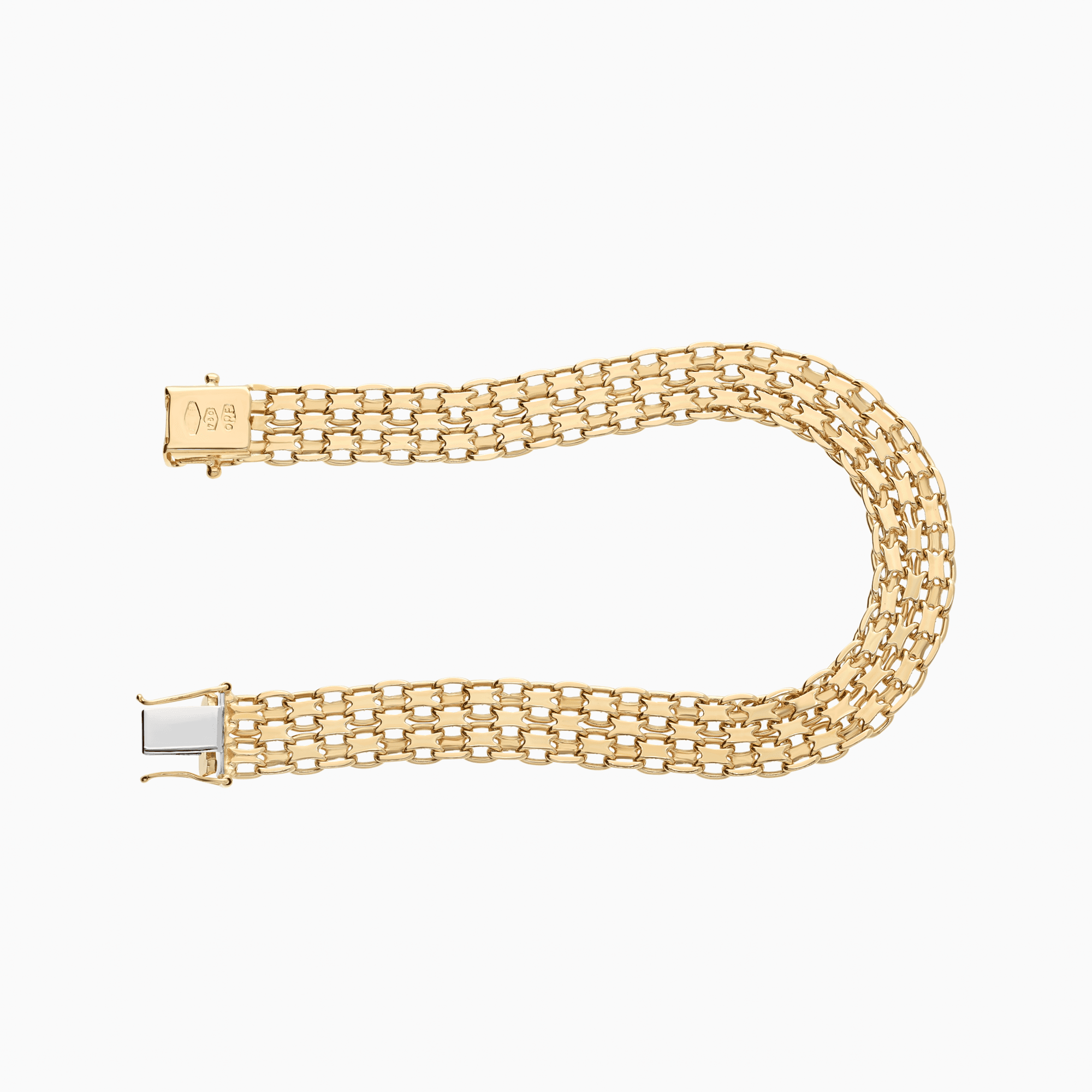 Bracelet x-link 17.94g 18K gold