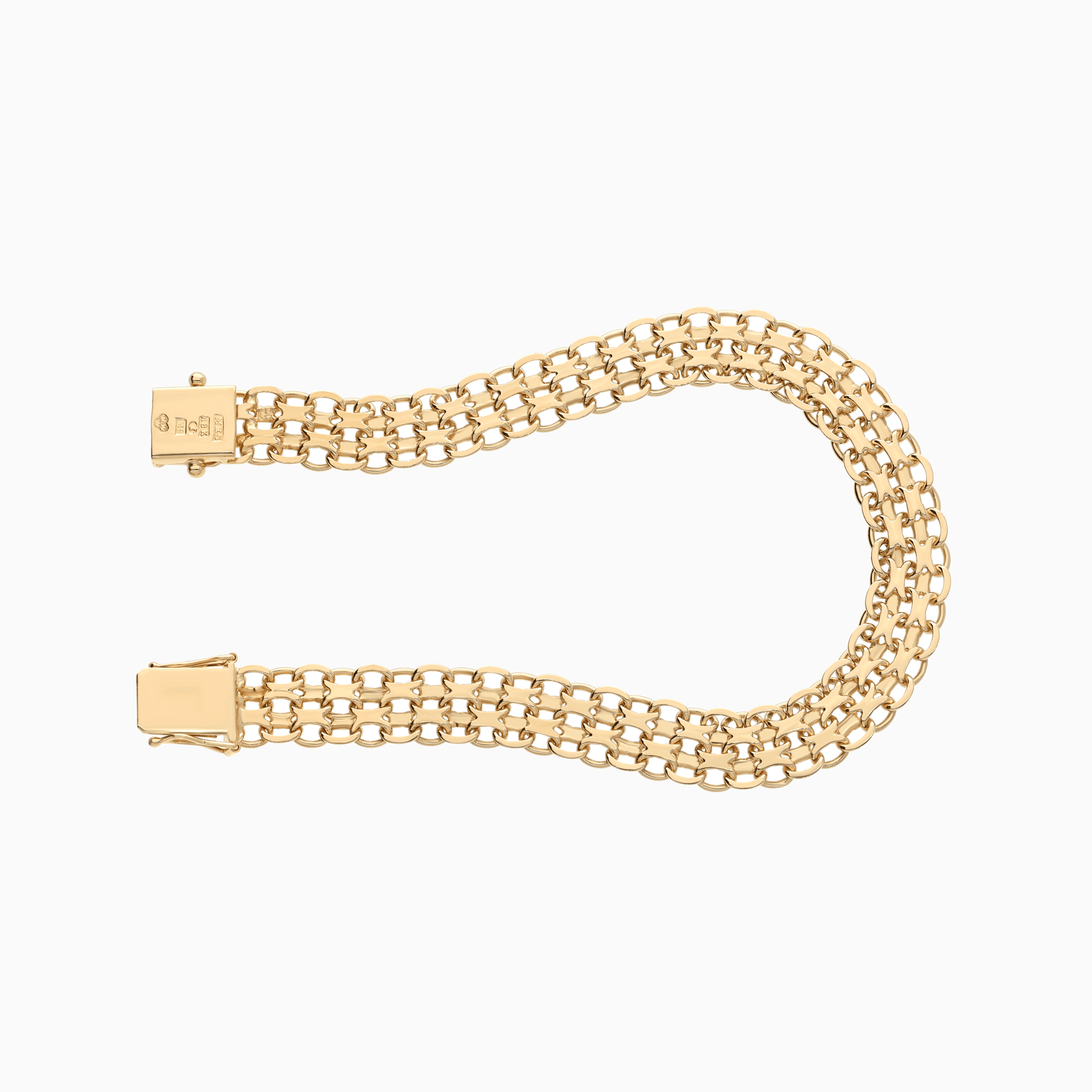 X-link bracelet 15.62g 18K gold
