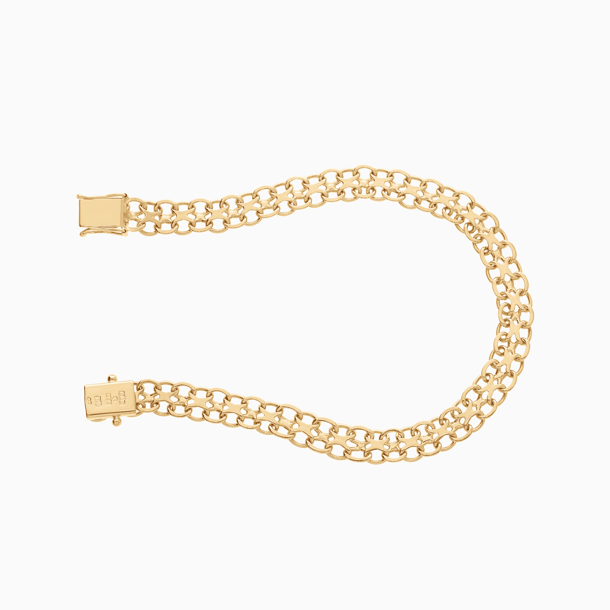 X-länk armband 12,82g 18K guld