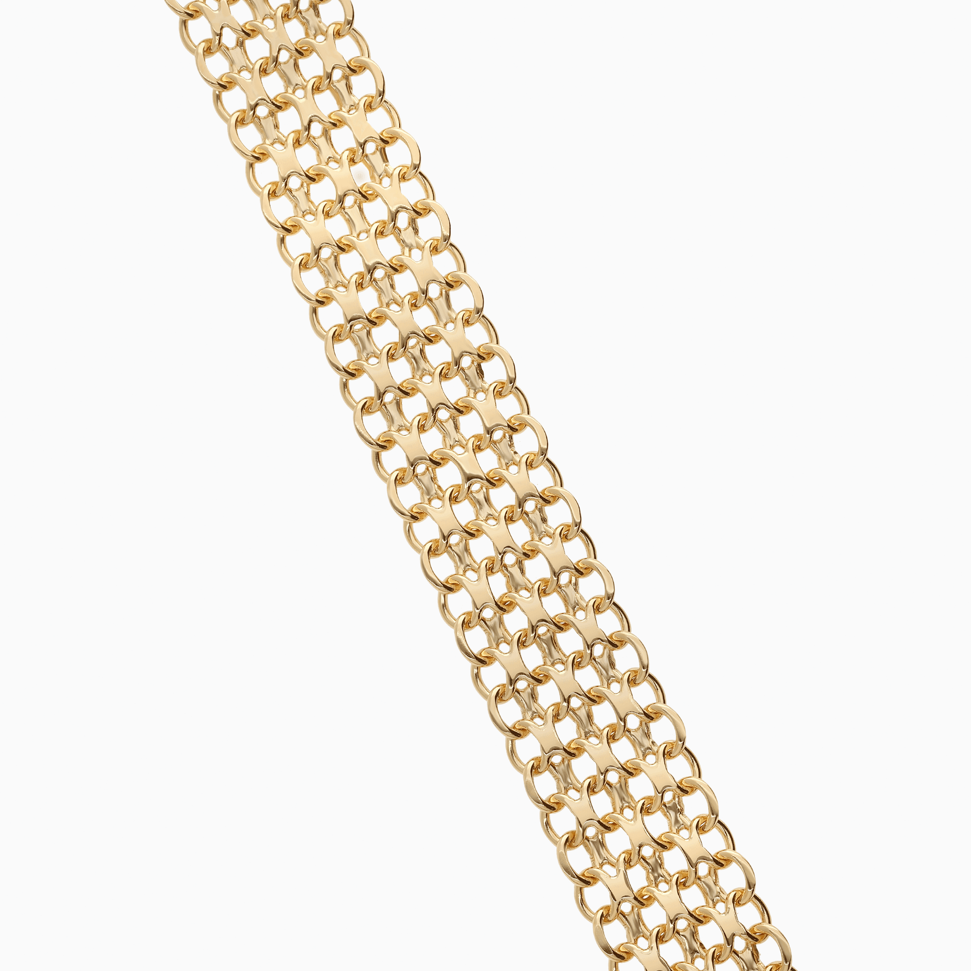 X-link bracelet 28.52g 18K gold