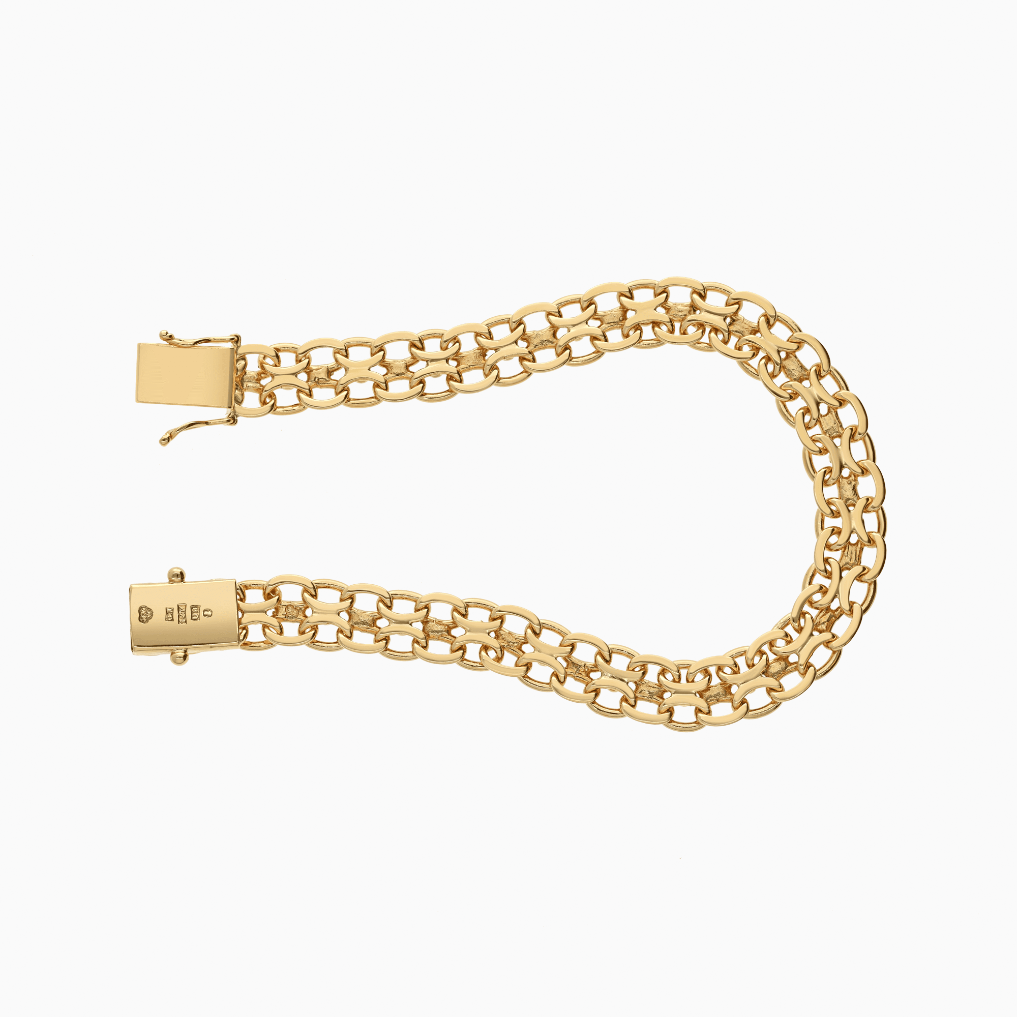 X-länk armband 24,56g 18K guld