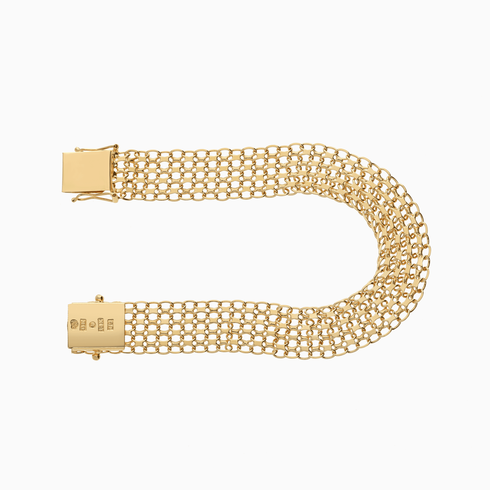 X-länk armband 14,26g 18K guld