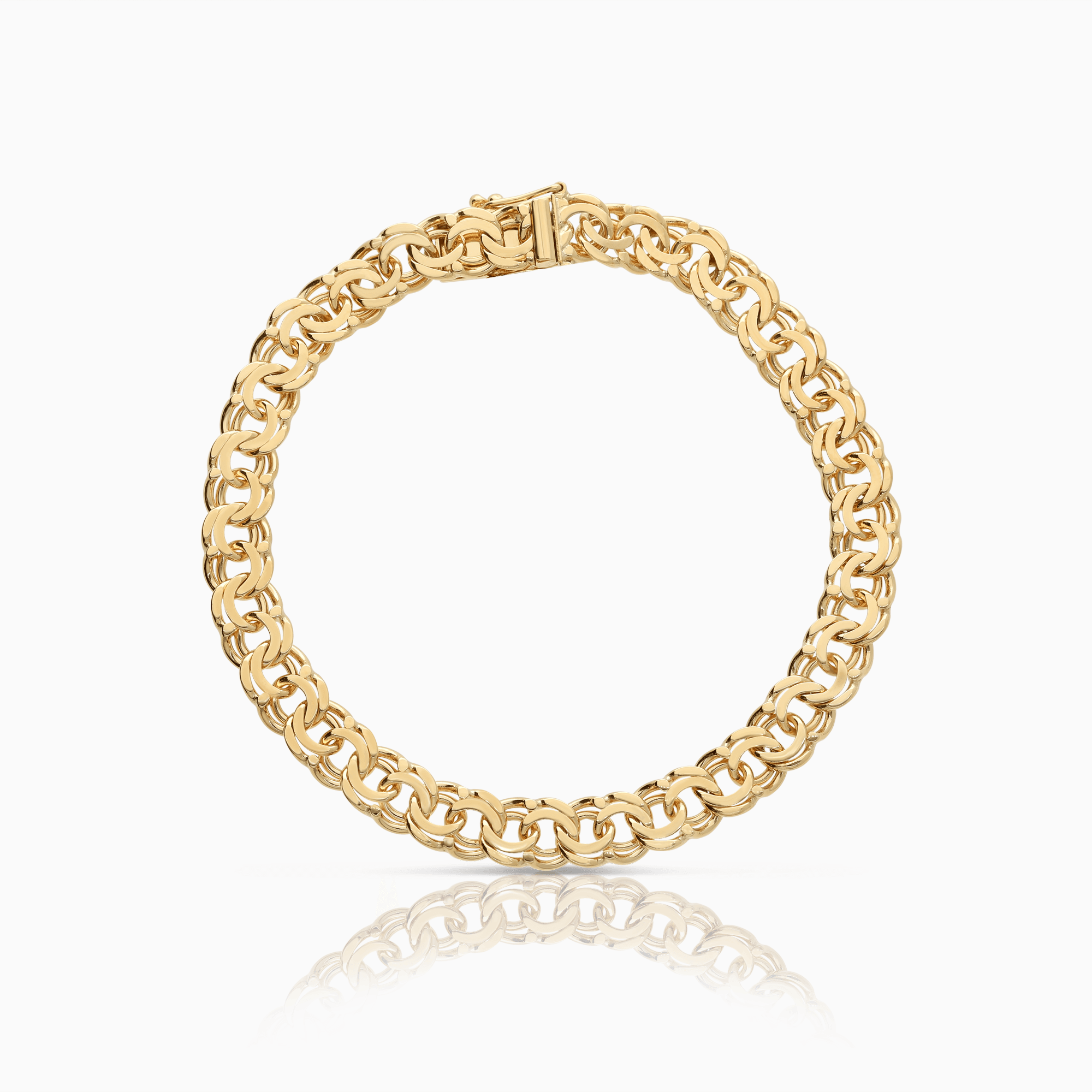 Bismarck bracelet 14.80g 18K gold