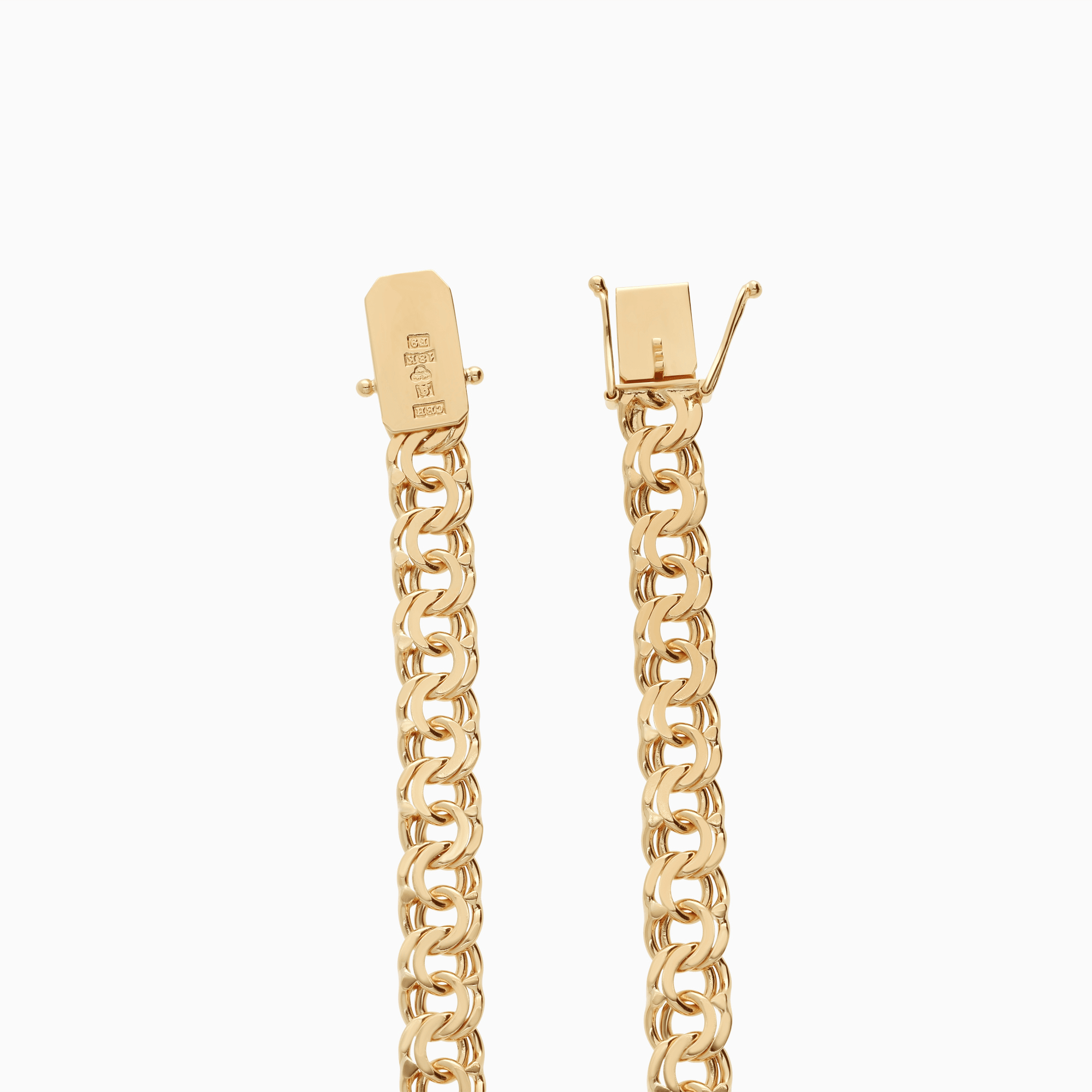 Bismarck bracelet 15.58g 18K gold