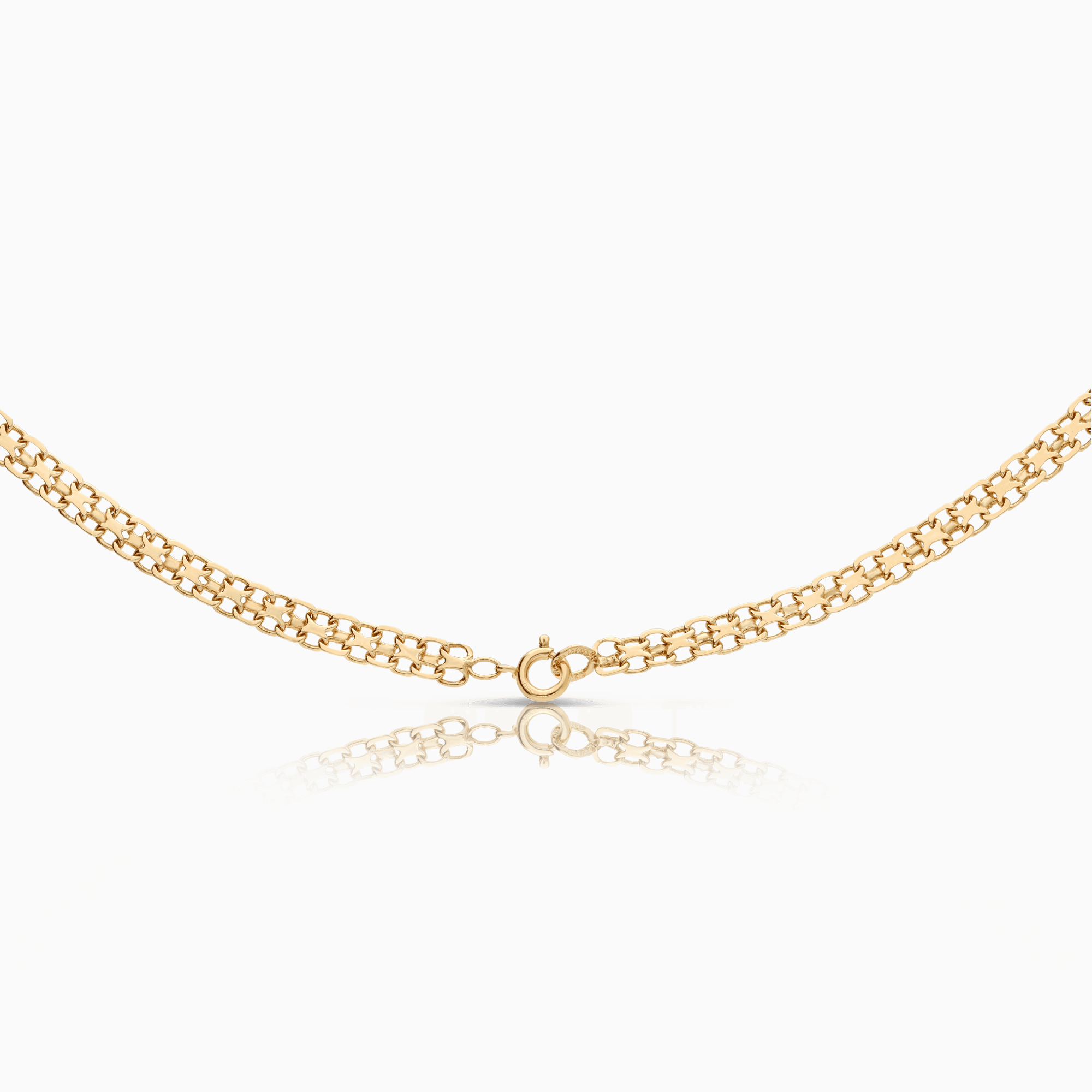 X-link necklace 13.70g 18K gold