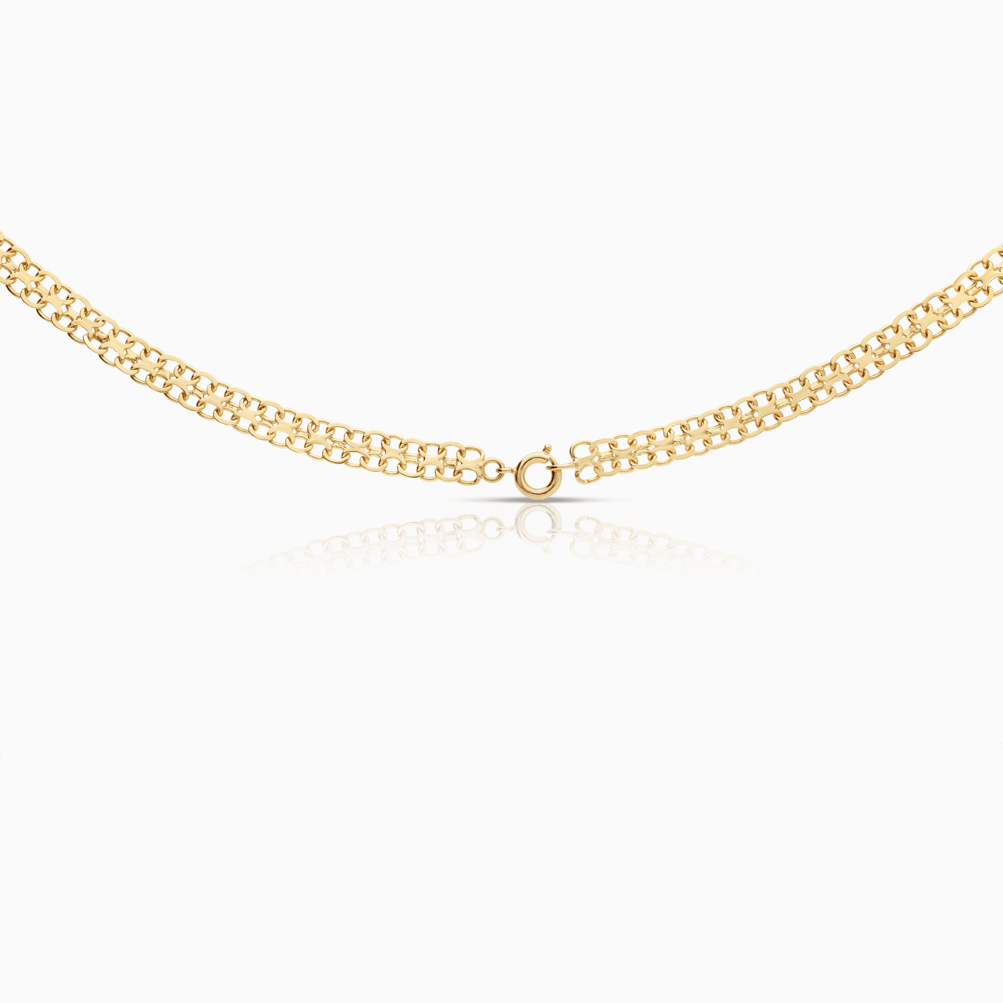X-link necklace 12.06g 18K gold