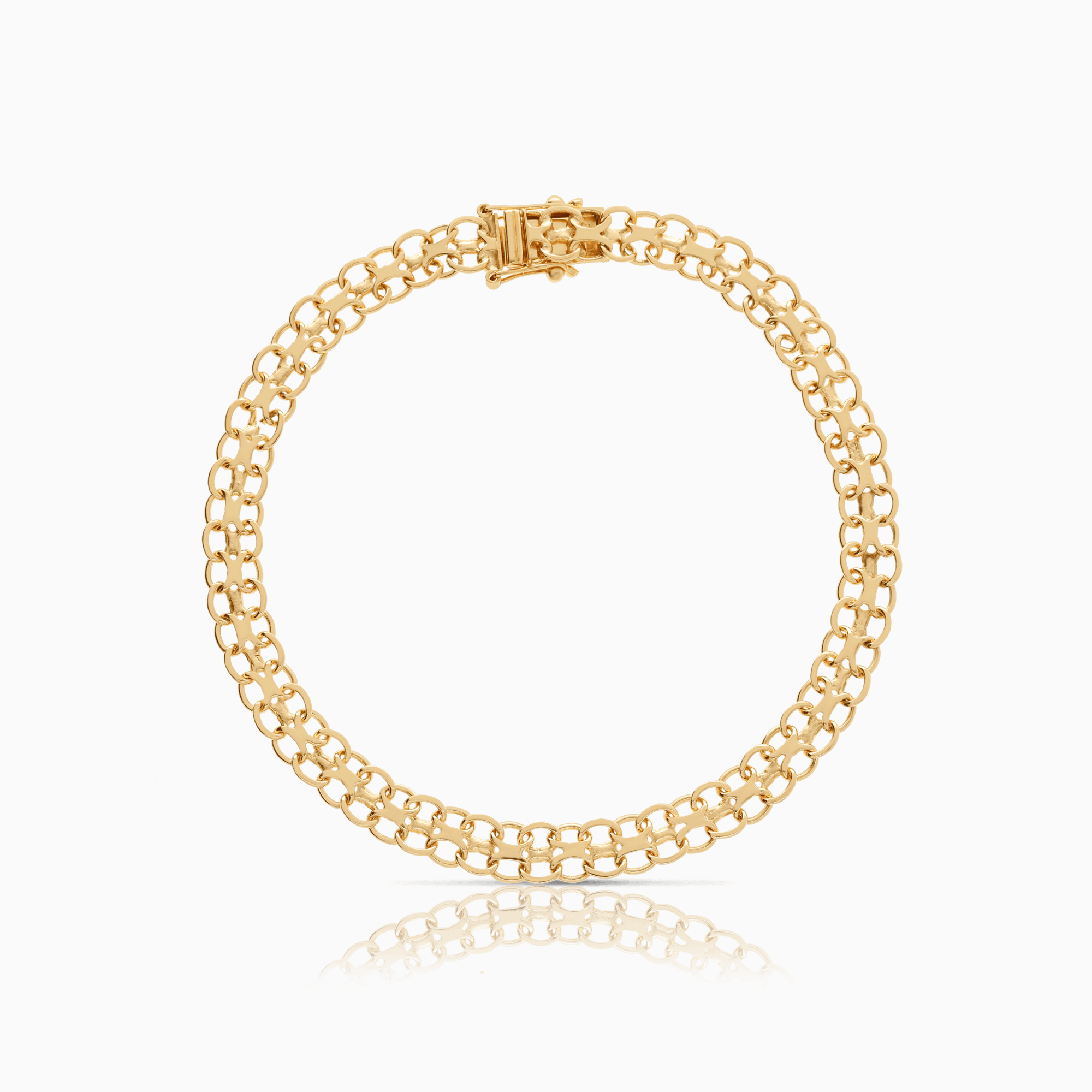 X-link bracelet 7.12g 18K gold