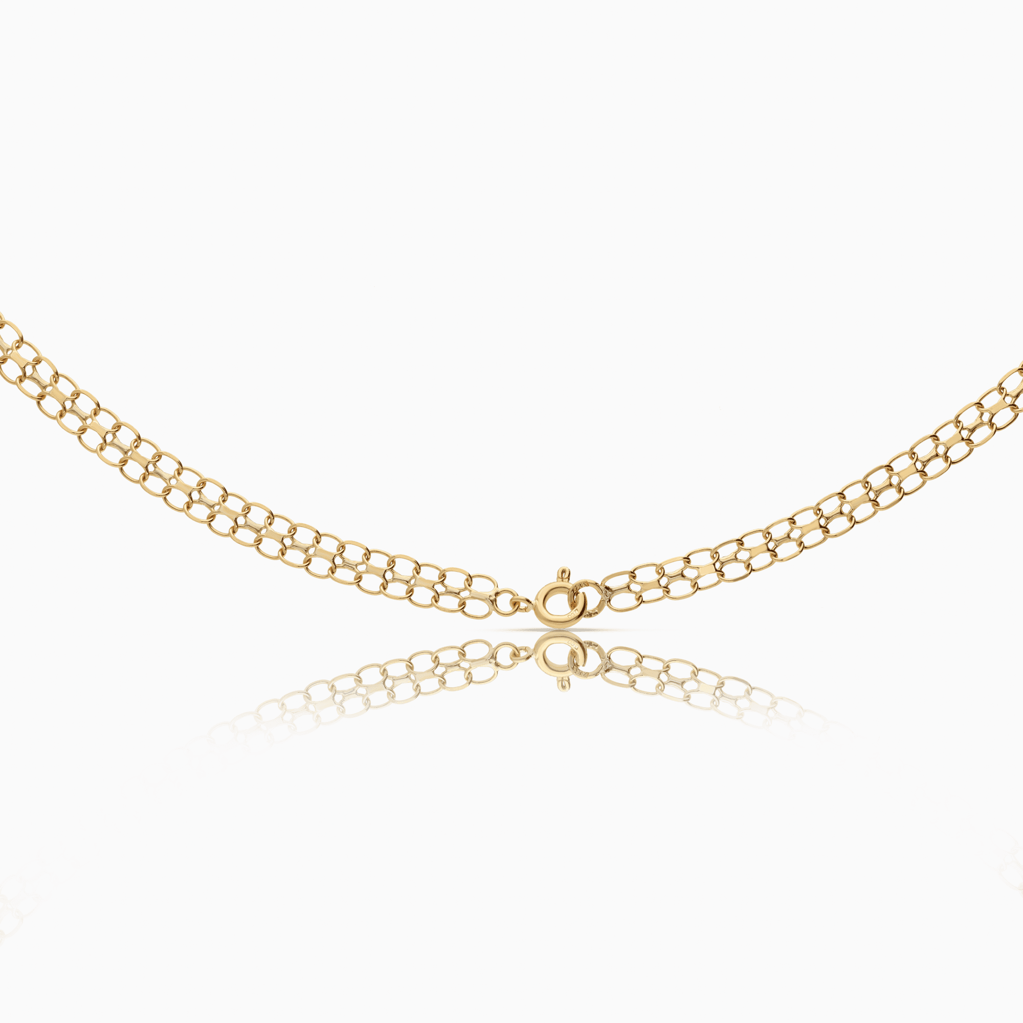 X-link necklace 8.52g 18K gold