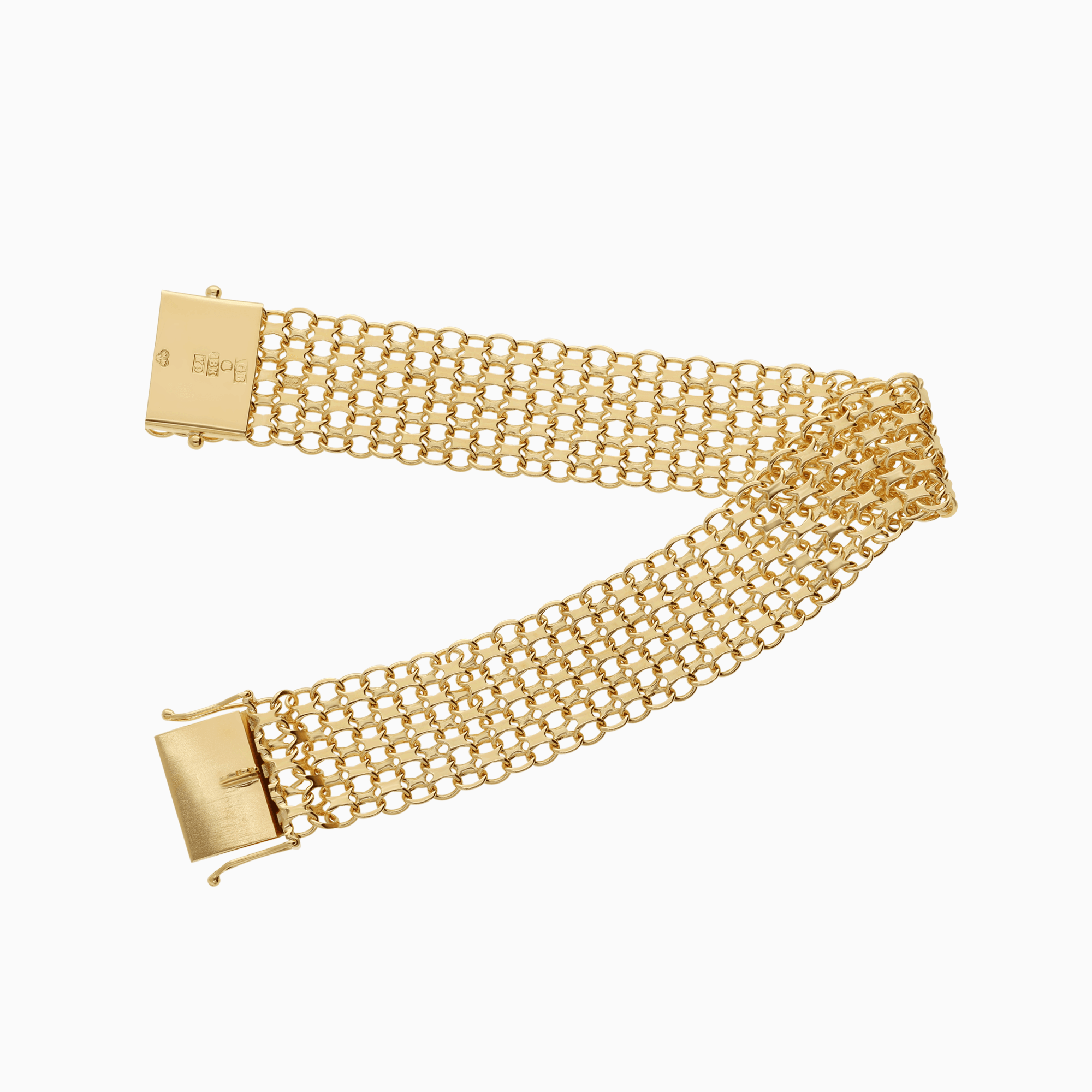 X-link bracelet 22.85g 18K gold