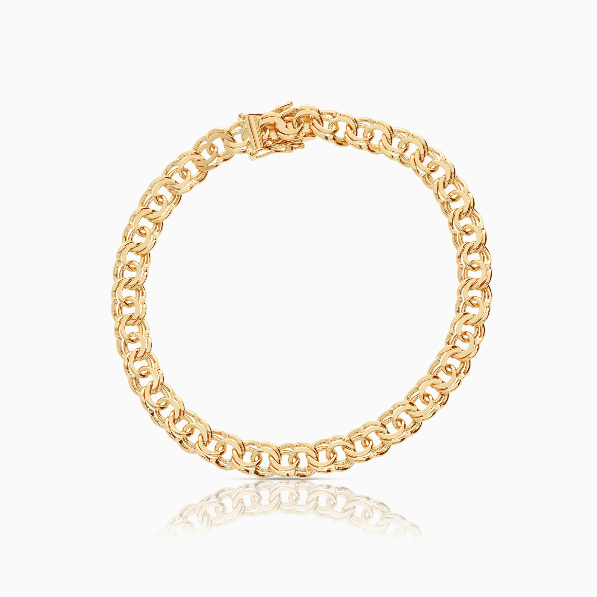 Bismarck bracelet 14.12g 18K gold