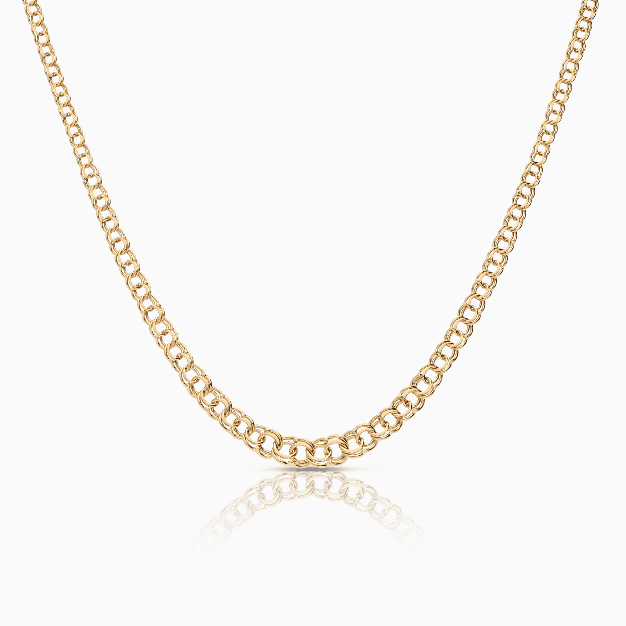 Bismarck necklace 10.36g 18K gold