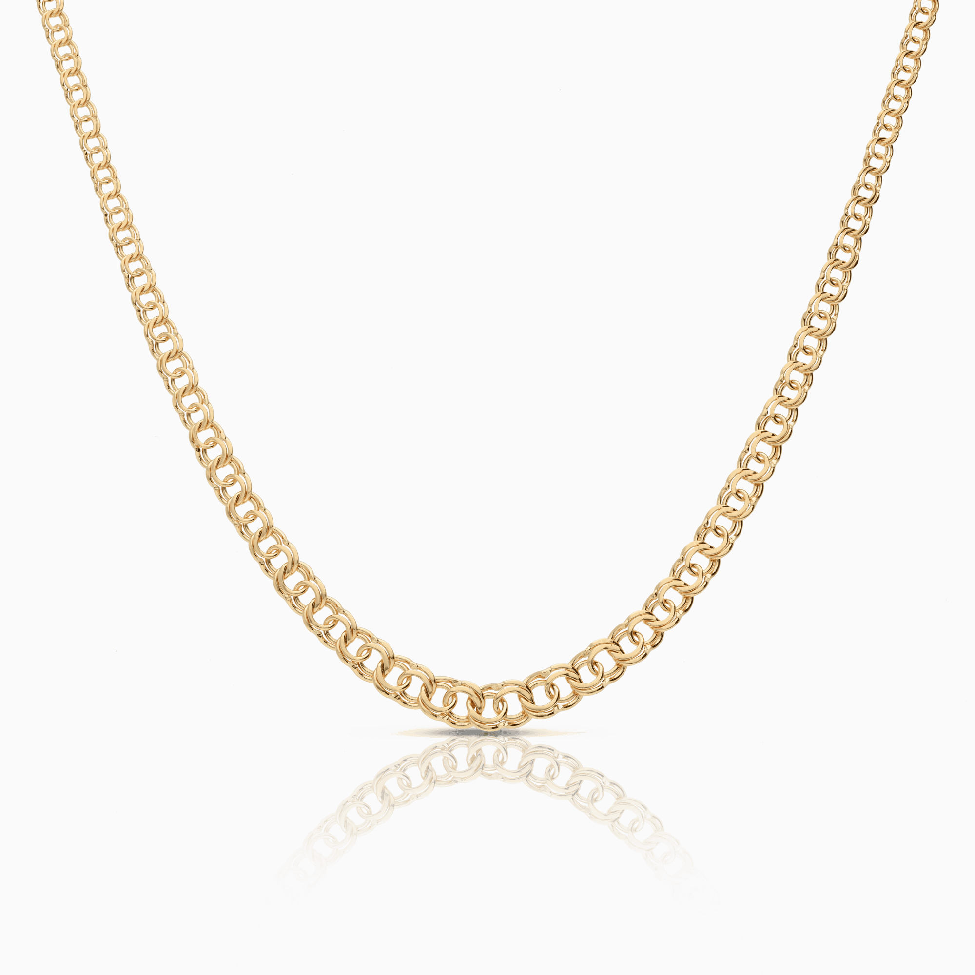 Bismarck halsband 12,43g 18K guld