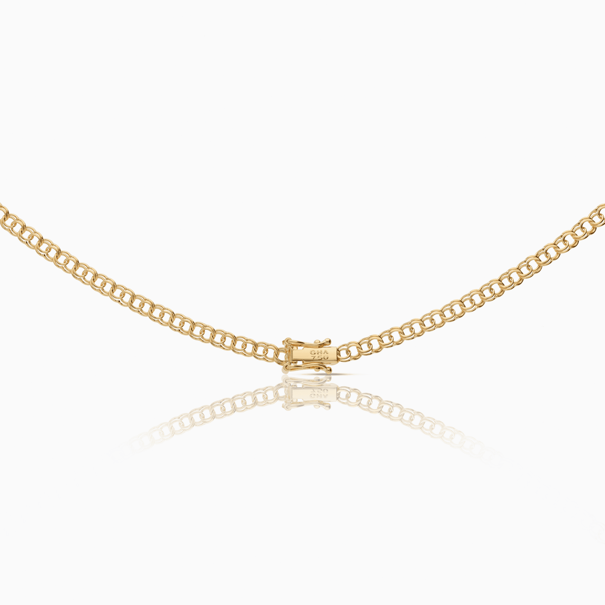 Bismarck halsband 12,43g 18K guld