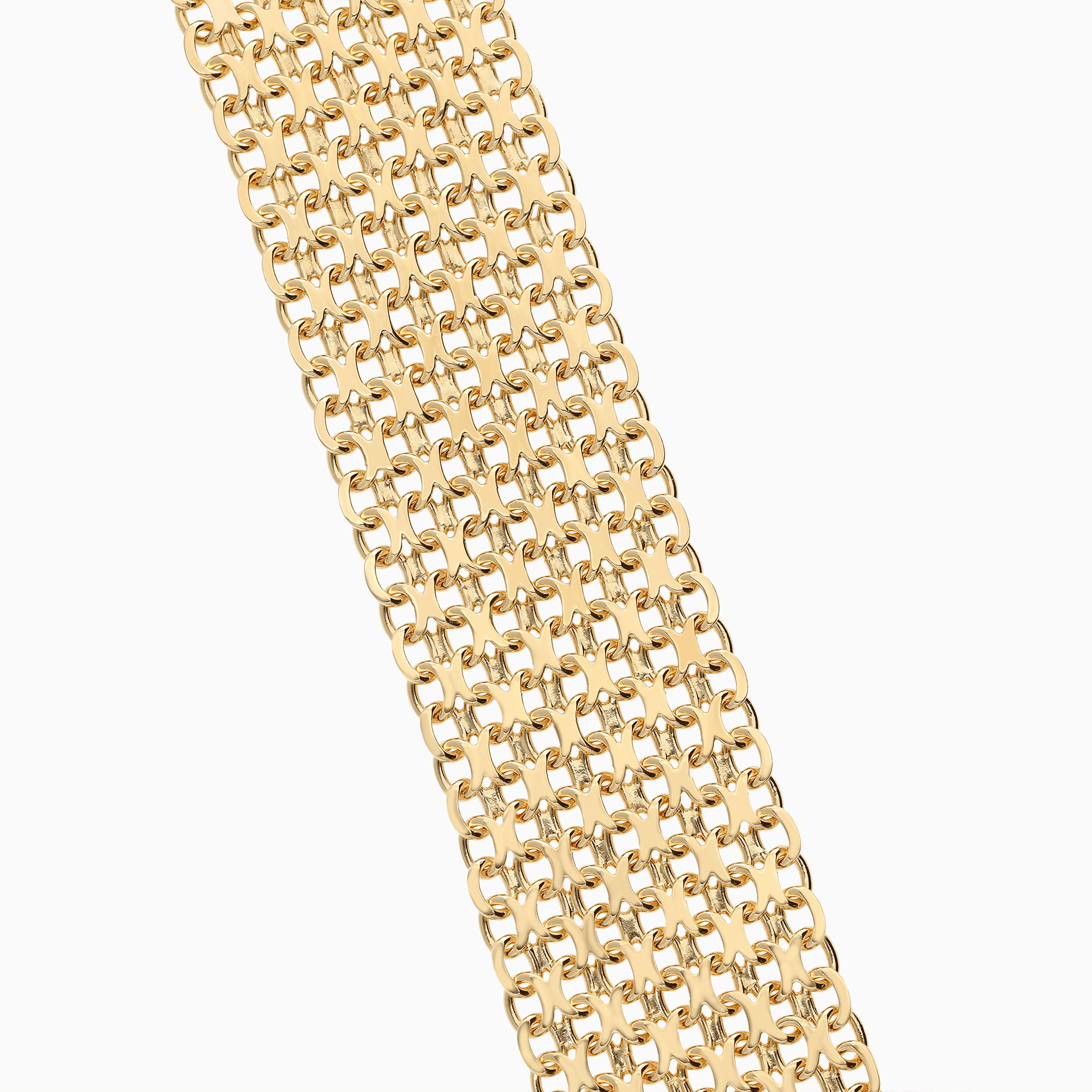 X-länk armband 43,45g 18K guld
