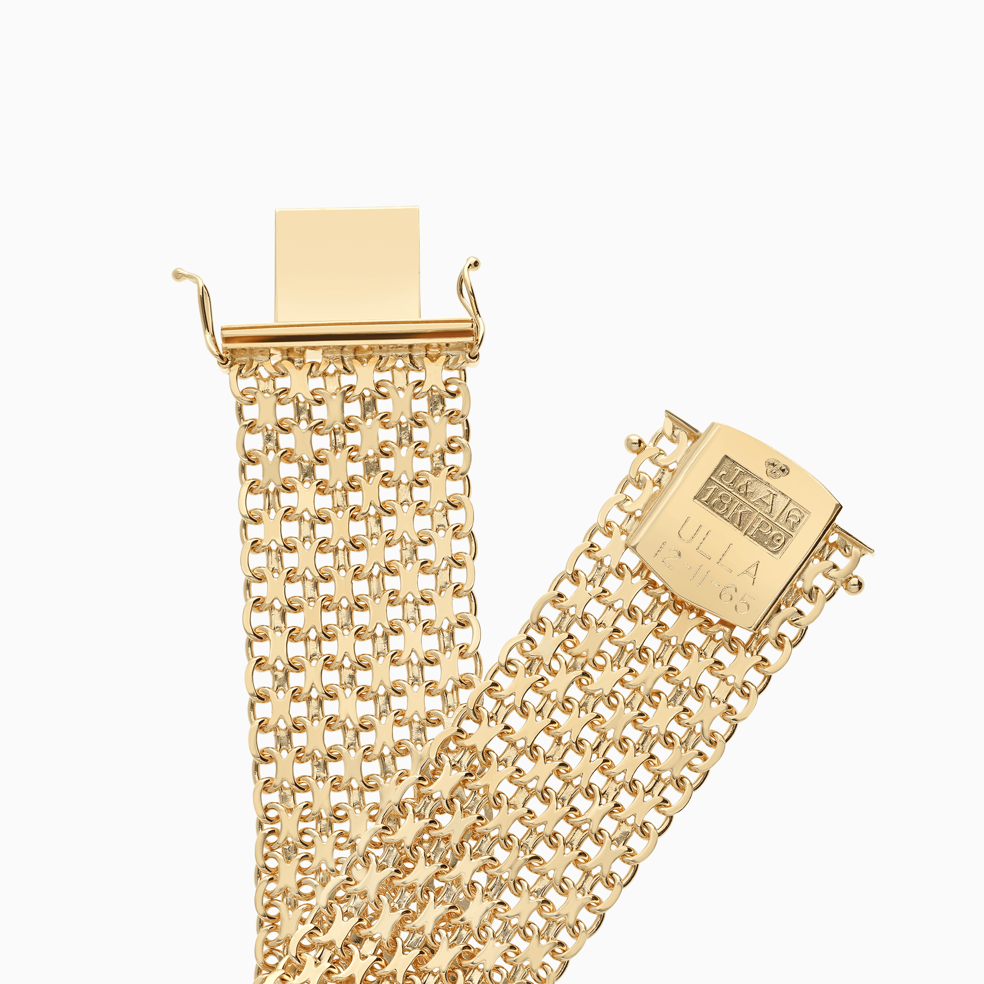X-länk armband 43,45g 18K guld