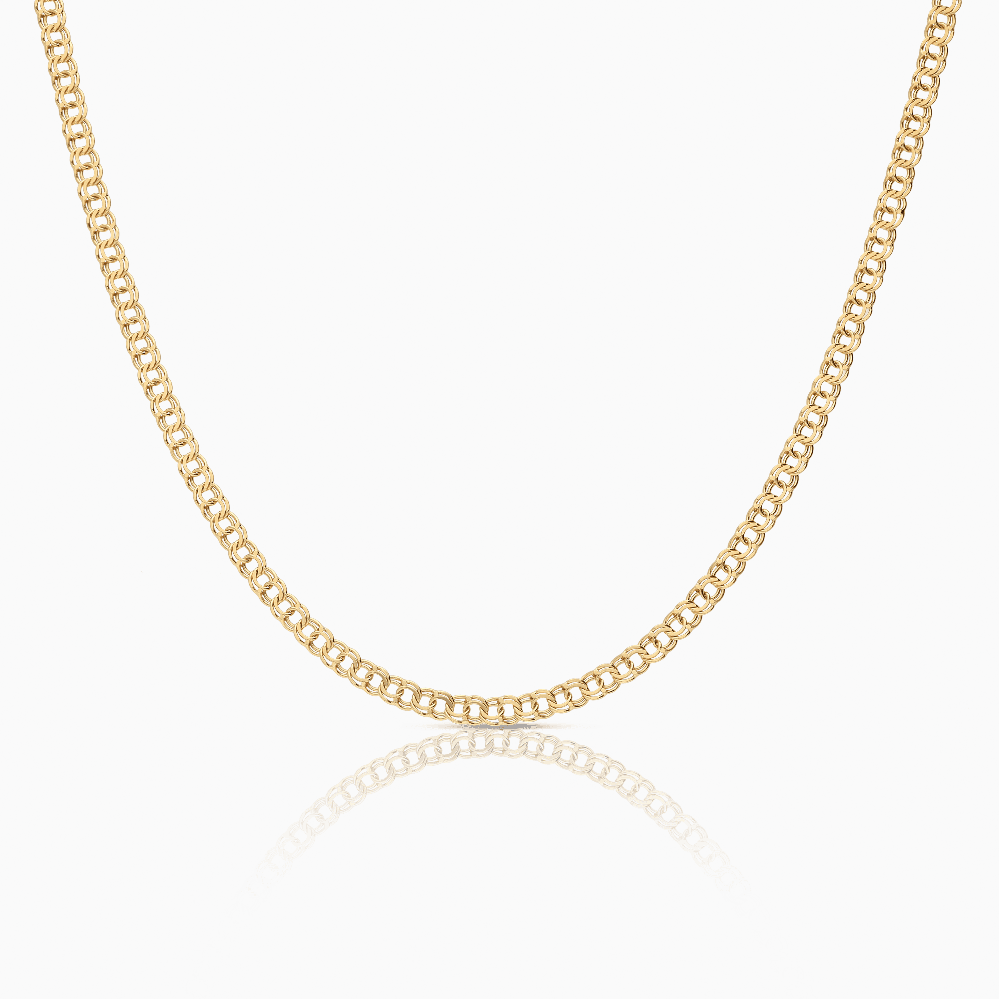 Bismarck halsband 9,65g 18K guld