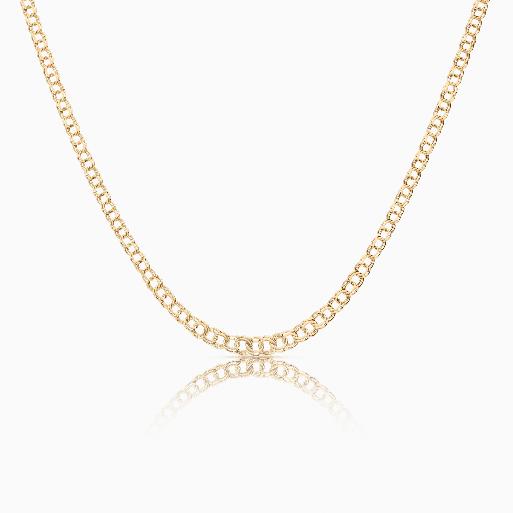 Bismarck halsband 8,36g 18K guld