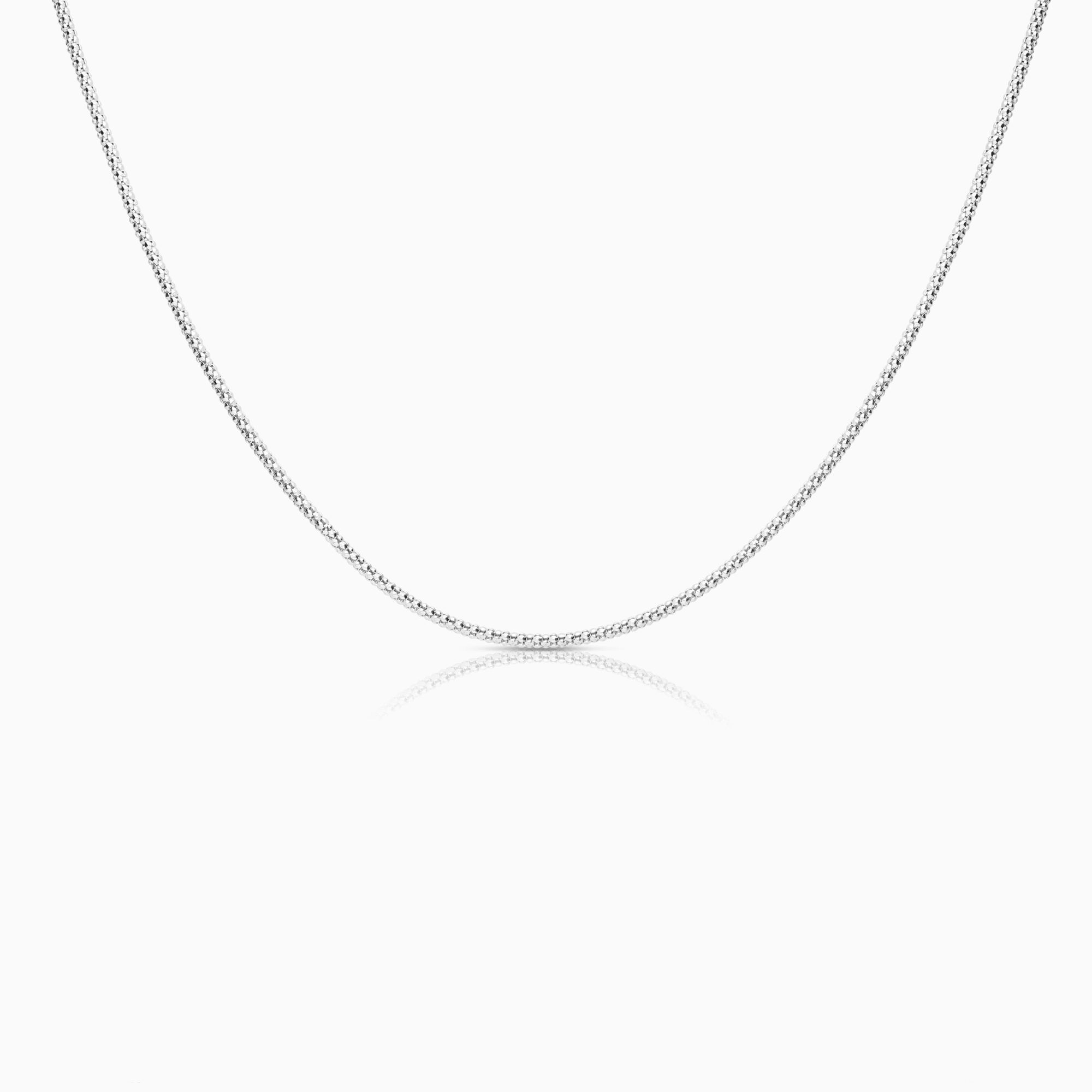 Fantasy necklace 4.16g 18K white gold