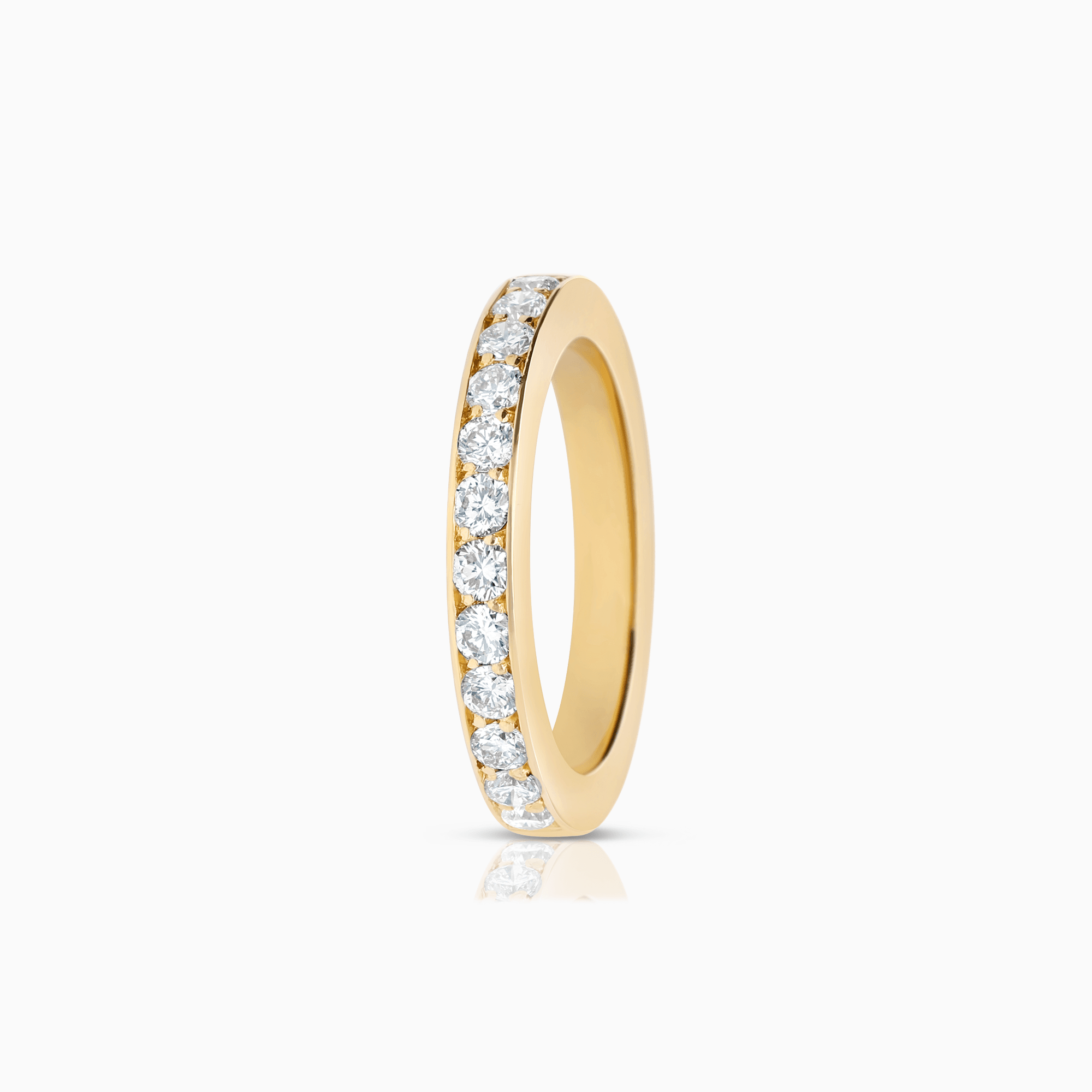 Alliansring 0,48ct 18K guld