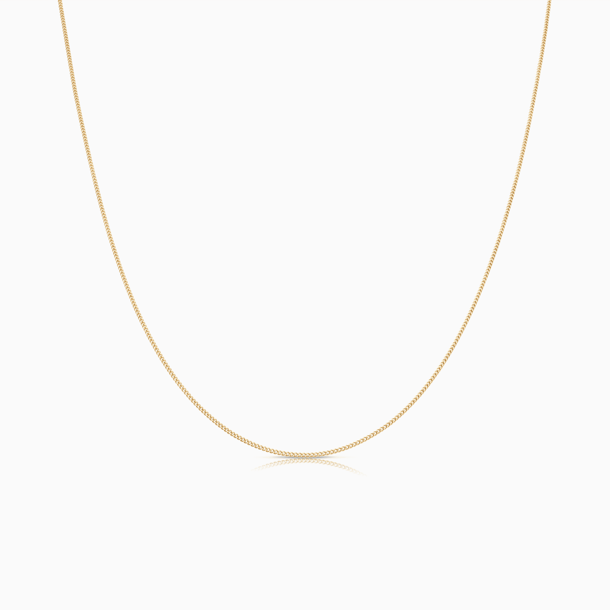 Curb chain 42.5cm 18K gold