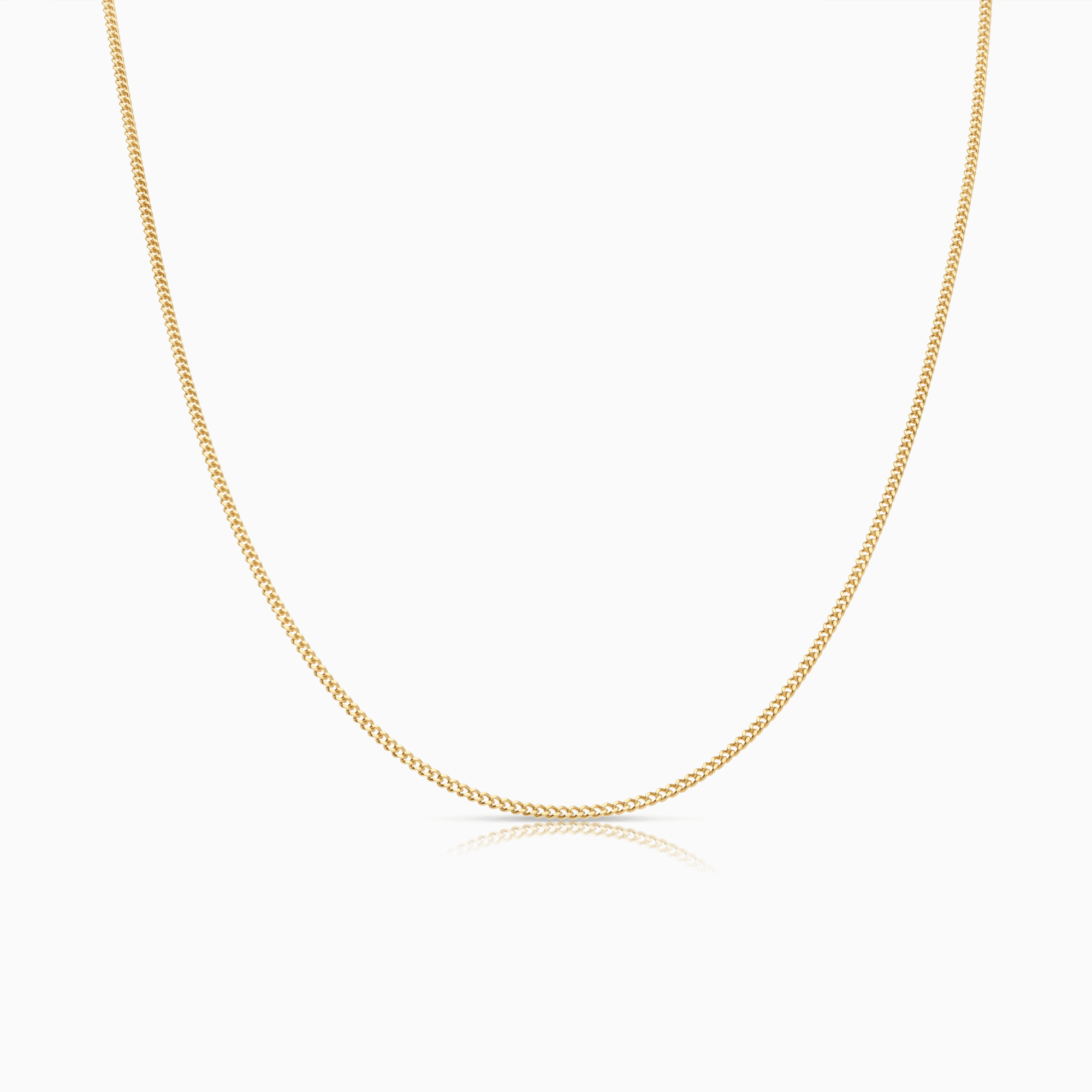 Pansarlänk 40,5cm 18K guld