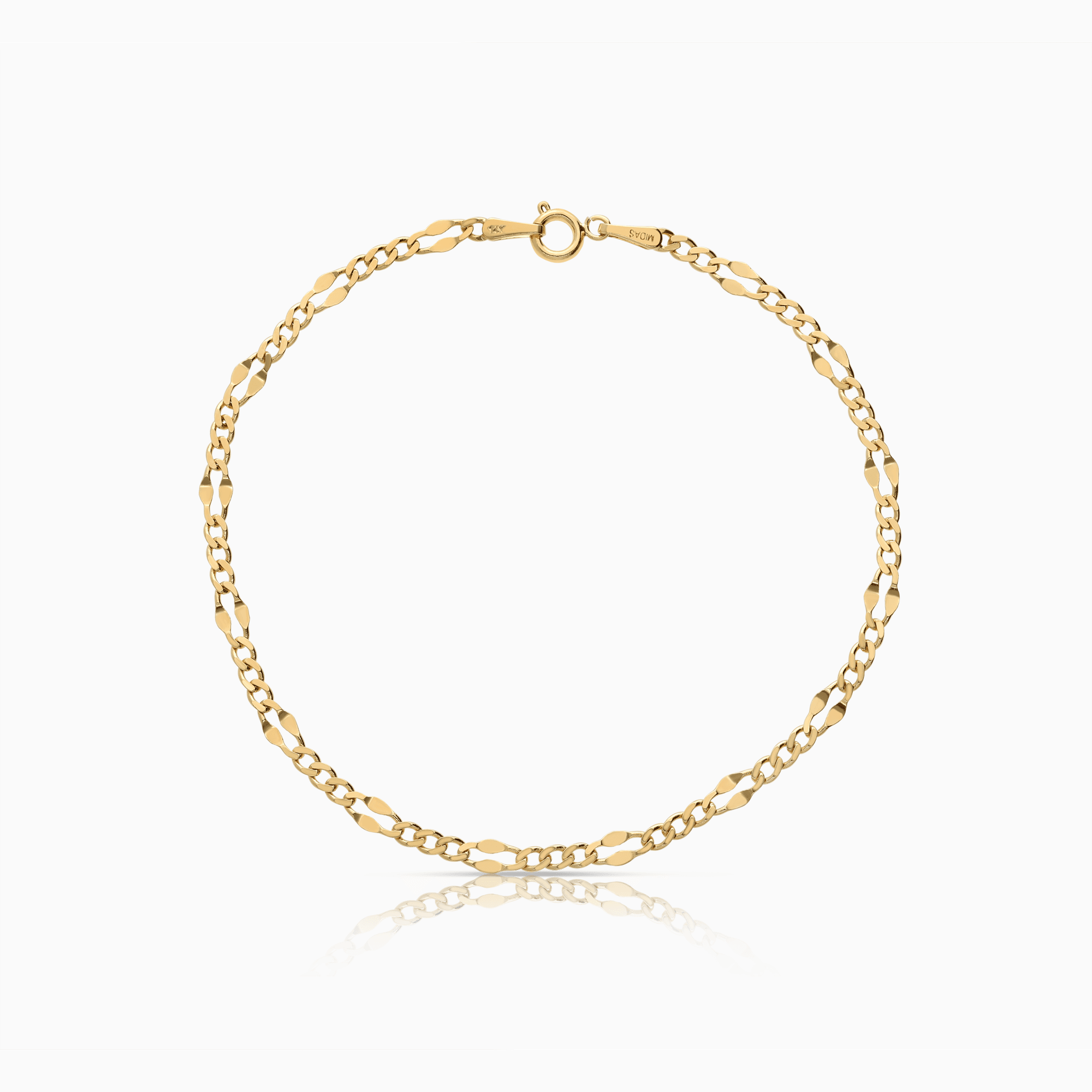 Gold bracelet 1.80g 14K gold