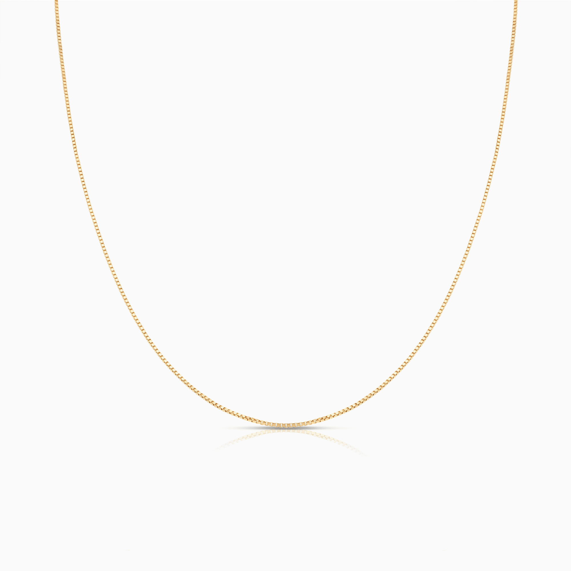 Box Chain 36.5cm 18K gold