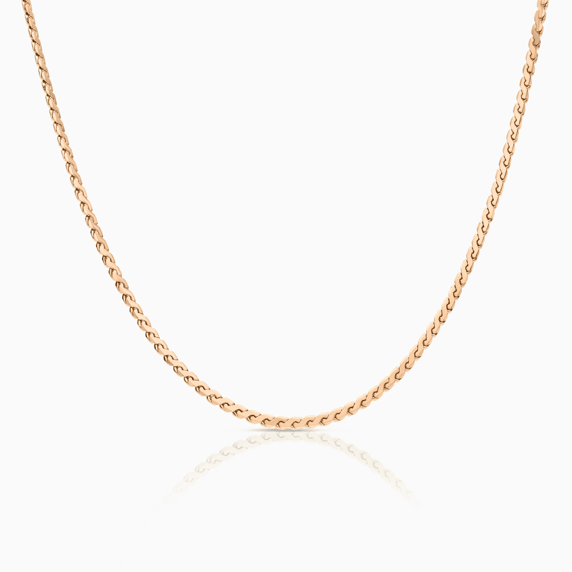 Fantasilänk 12,80g 14K roséguld