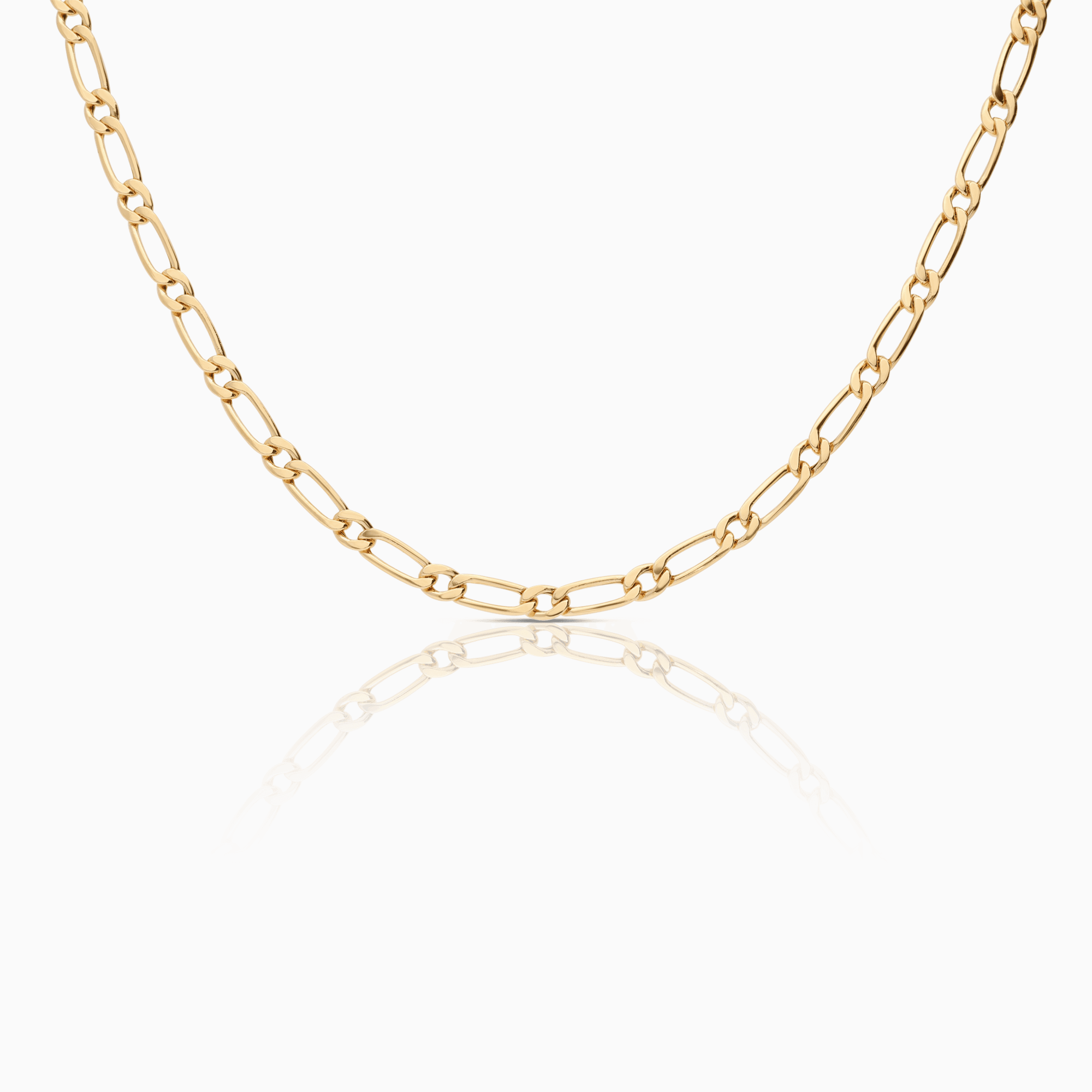 Figaro Chain 7.48g 18K Gold