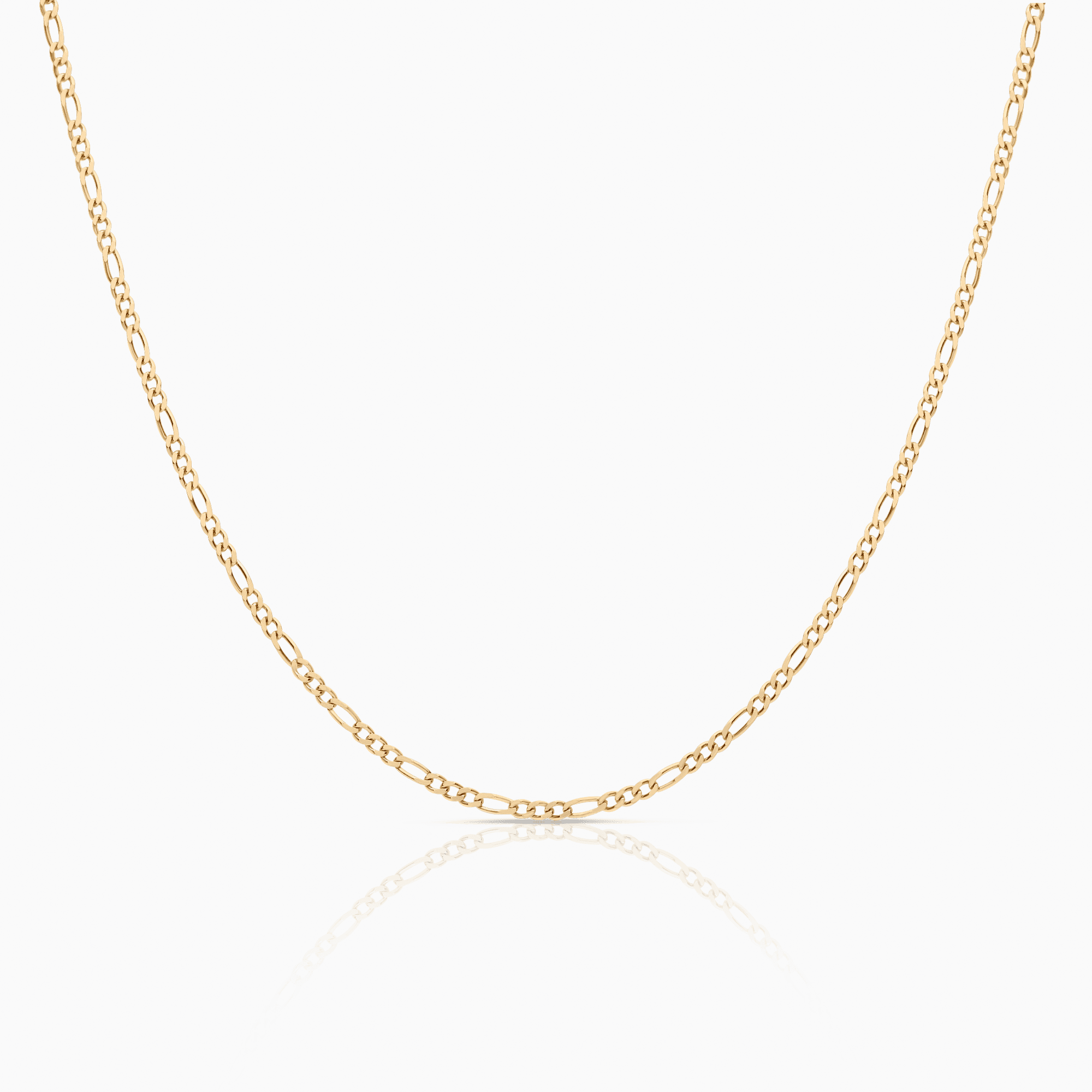 Figaro necklace 4.75g 14K gold