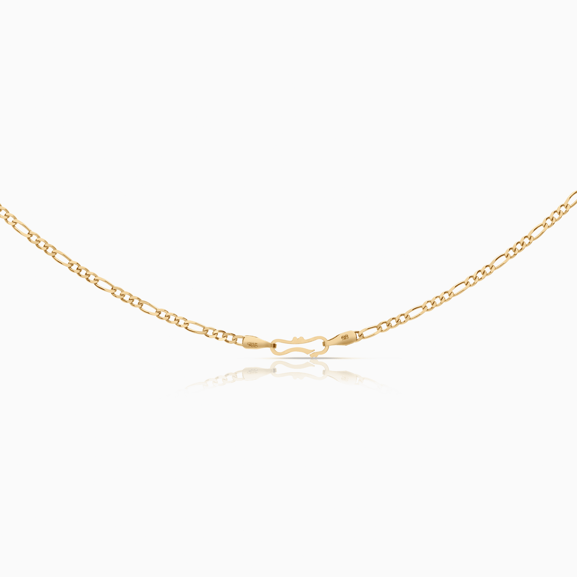 Figaro necklace 4.75g 14K gold