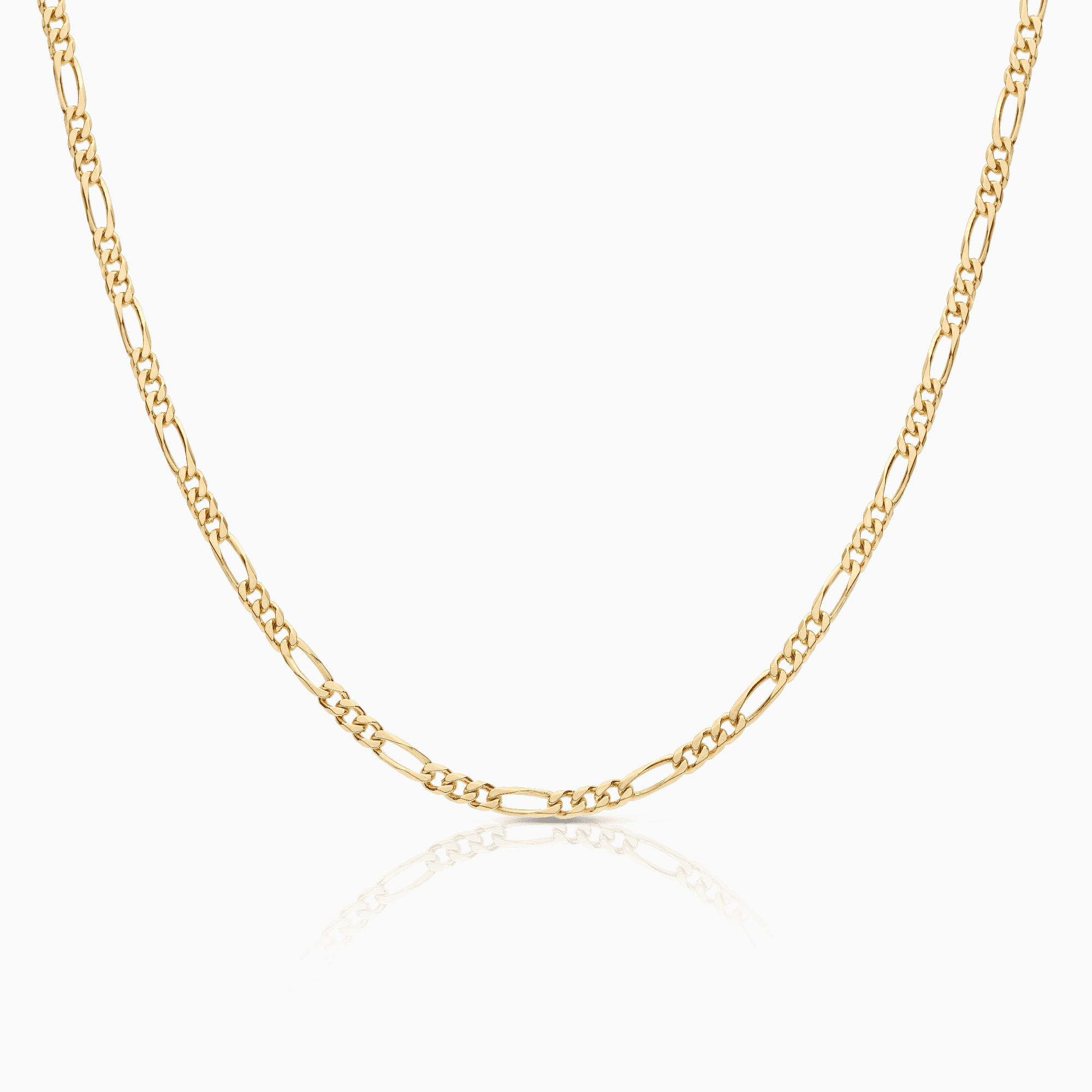 Figaro halskjede 15,48g 18K gull