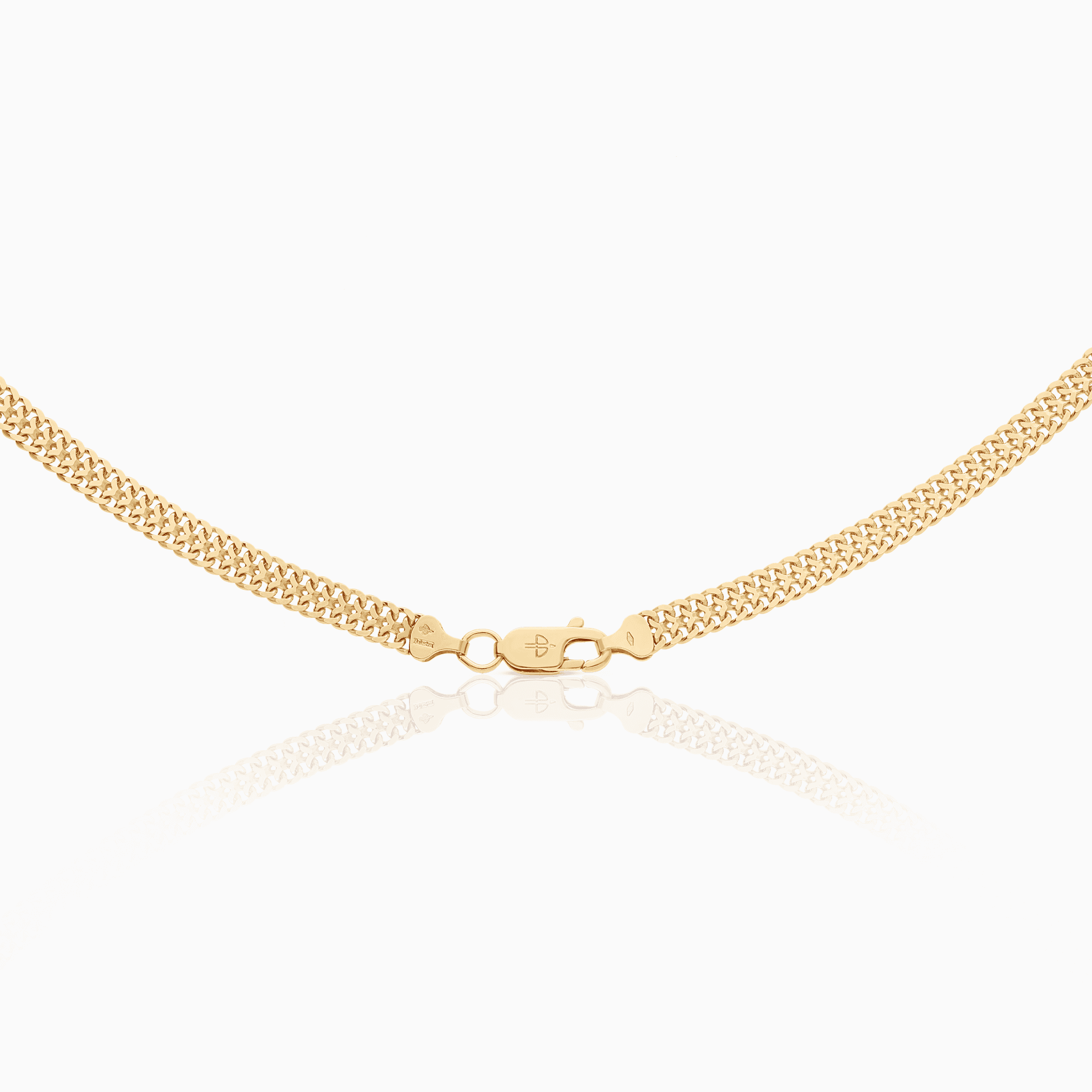 Fox tail necklace 13.36g 18K gold